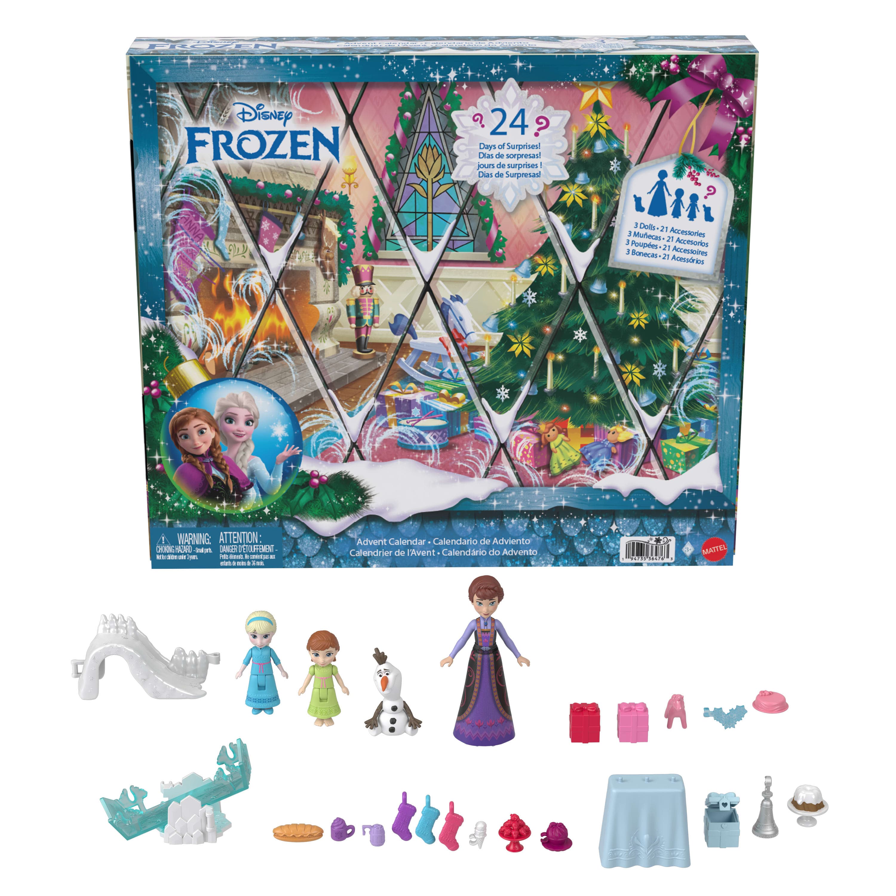 Disney La Reine des Neiges Calendrier de L’Avent