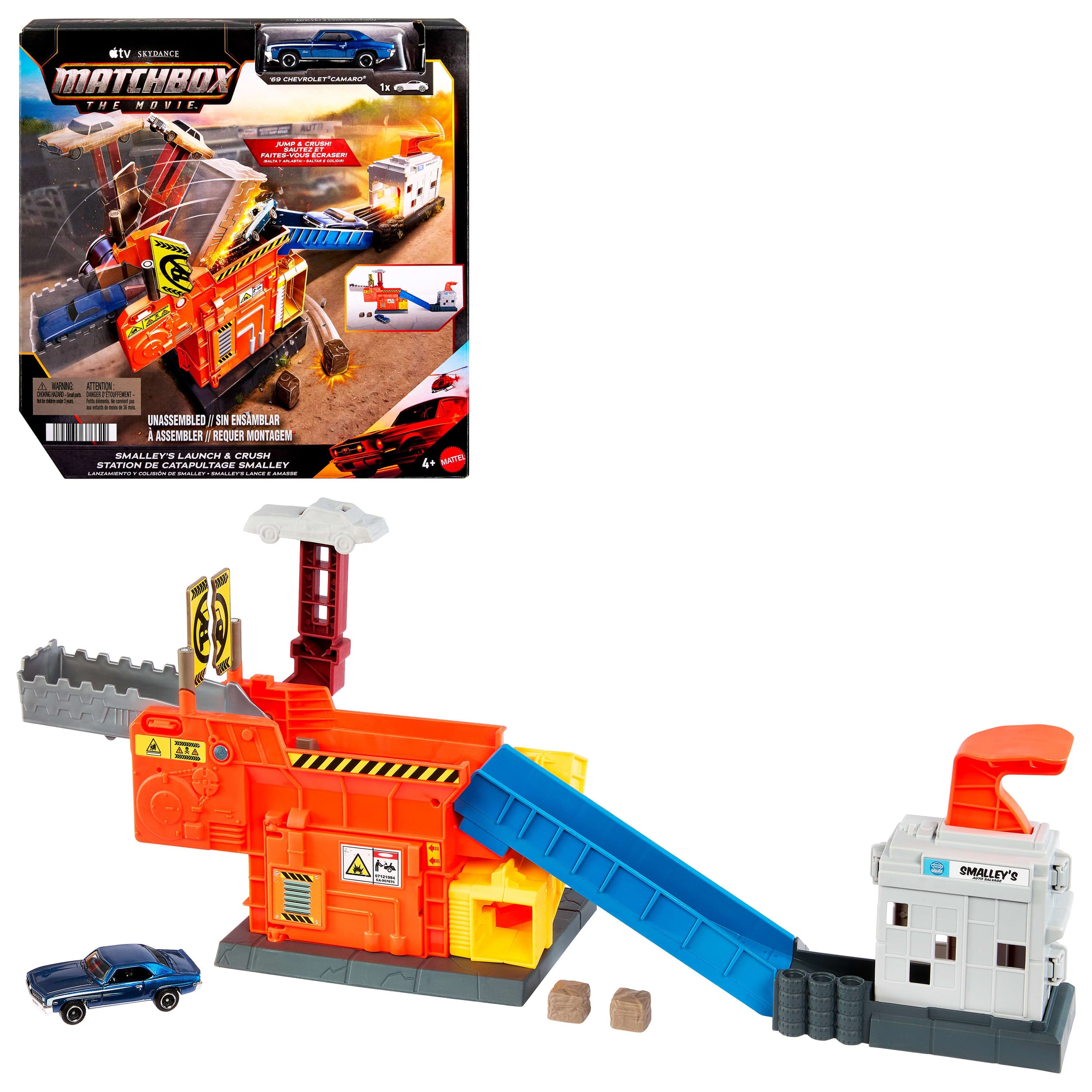 Matchbox Set de Juego Set de Juego Película Crusher Playset