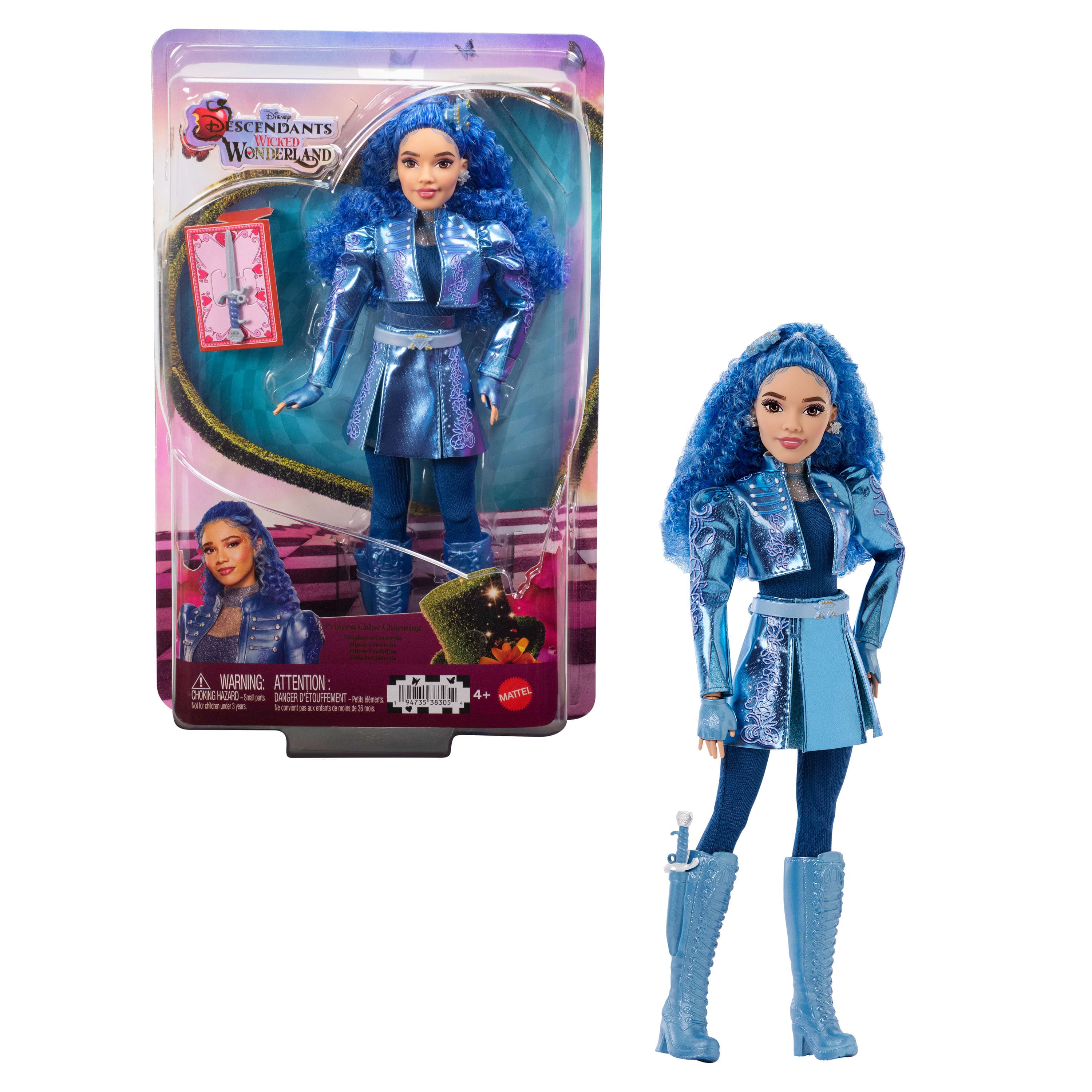 Disney Descendants: Wicked Wonderland Doll - Princess Chloe Charming, Daughter Of Cinderella
