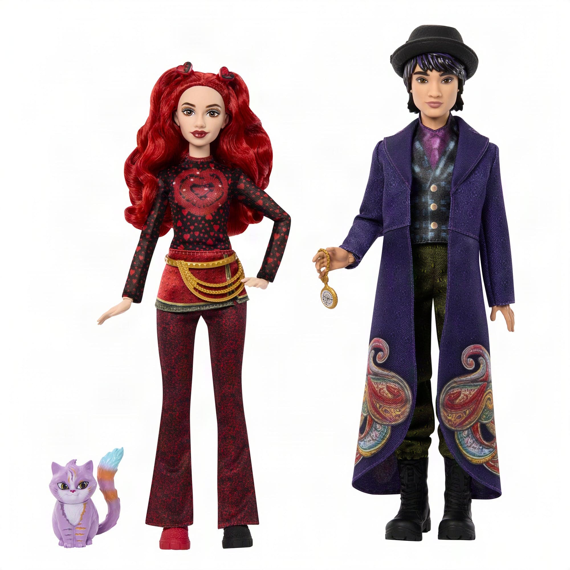 Disney Descendants: Wicked Wonderland Doll 2-Pack, Red & Max