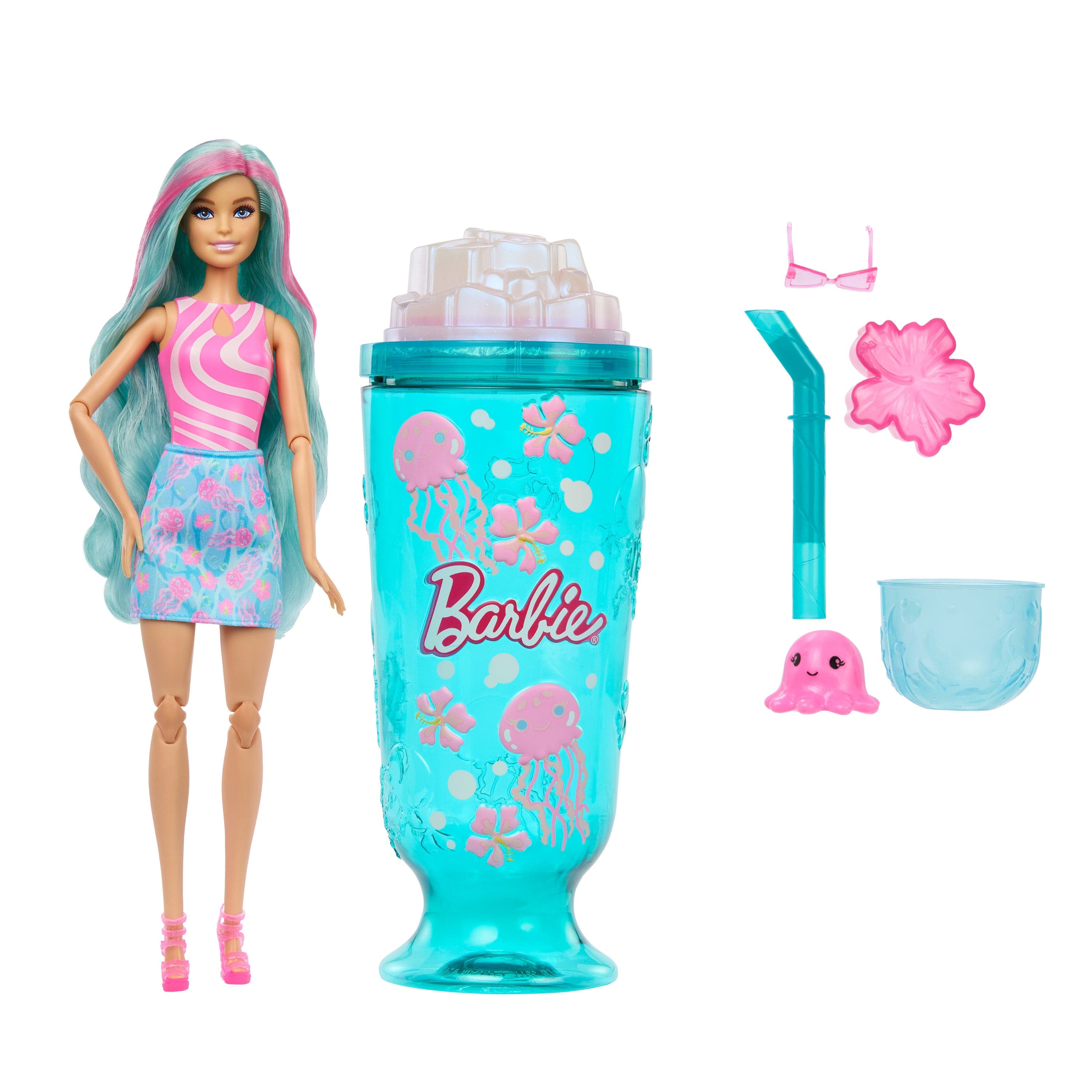 Barbie Poupée Pop Reveal Série Sea Slushy