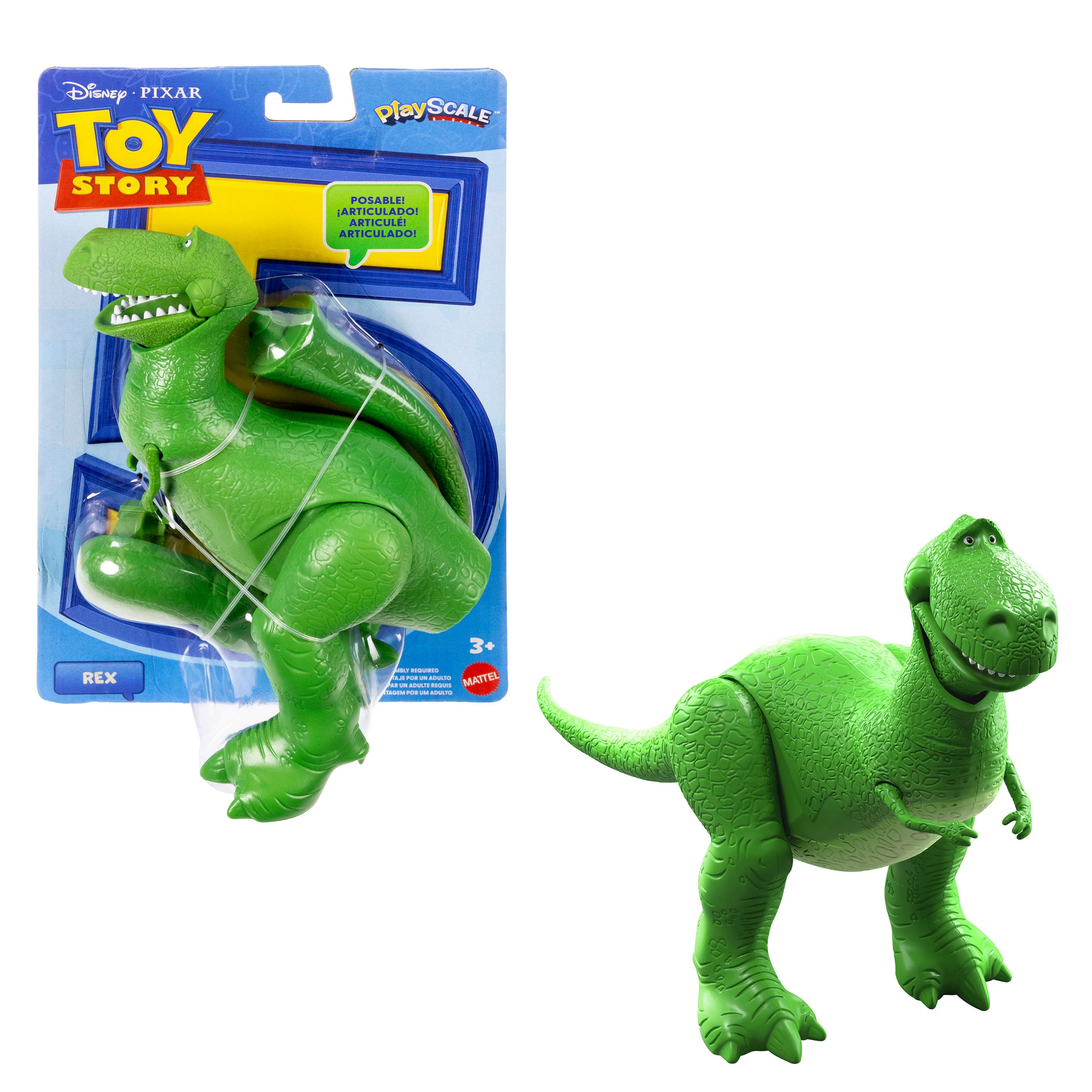 Toy Story 5 Rex de 7 Pulgadas