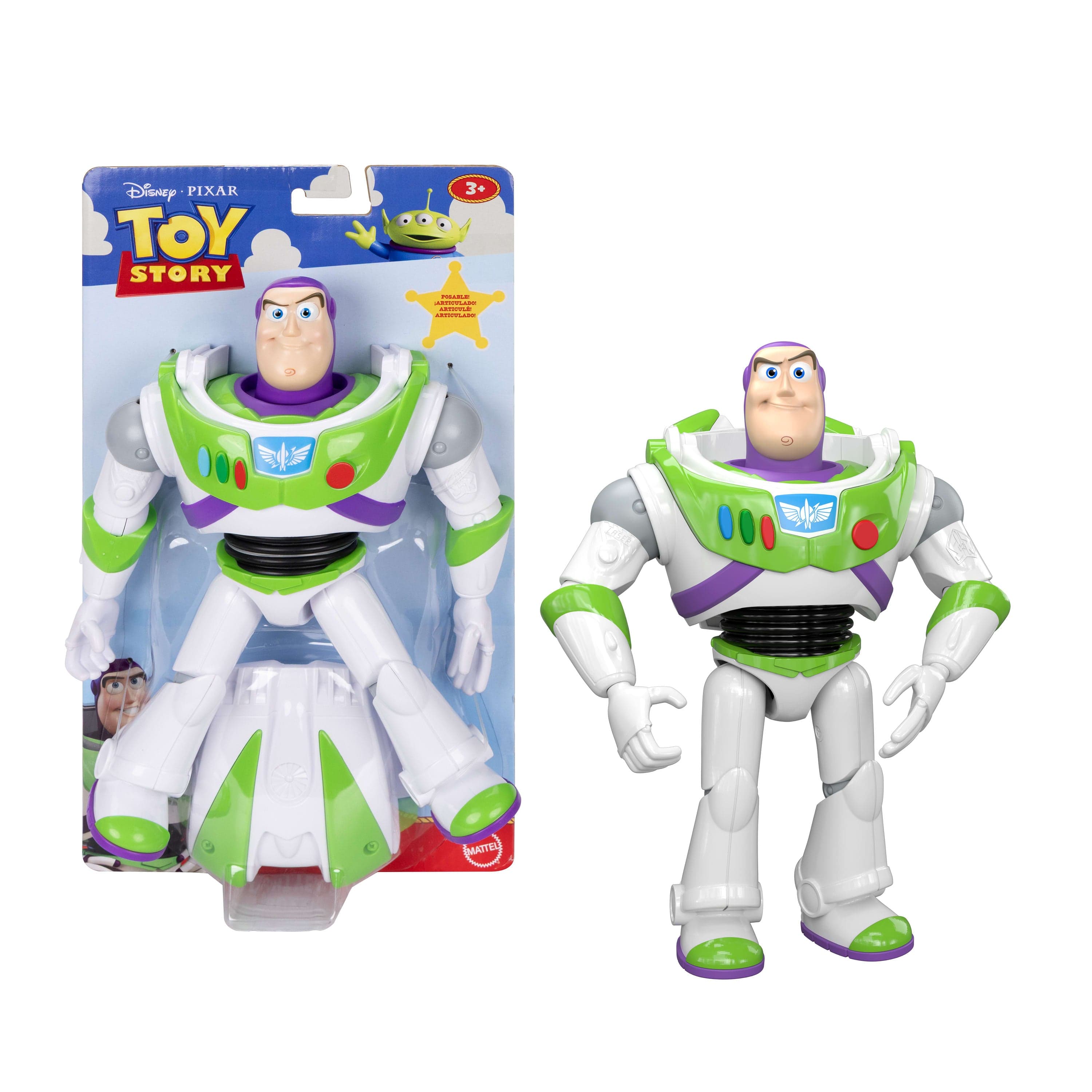 Disney And Pixar Toy Story 5 Large Scale Buzz Lightyear Figure, 12 Inch Posable Space Ranger