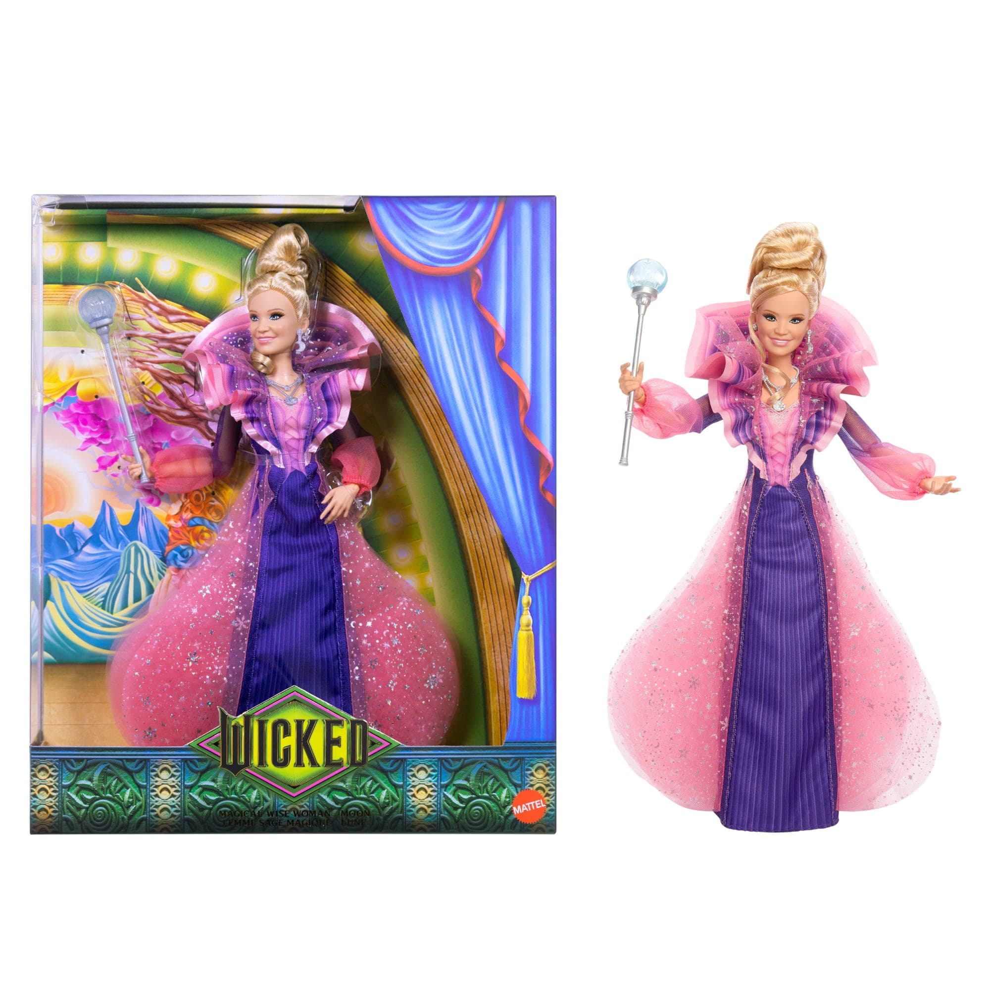 Universal Pictures’ Wicked Magical Wise Woman – Moon Fashion Doll With Deluxe Movie-Inspired Outfit