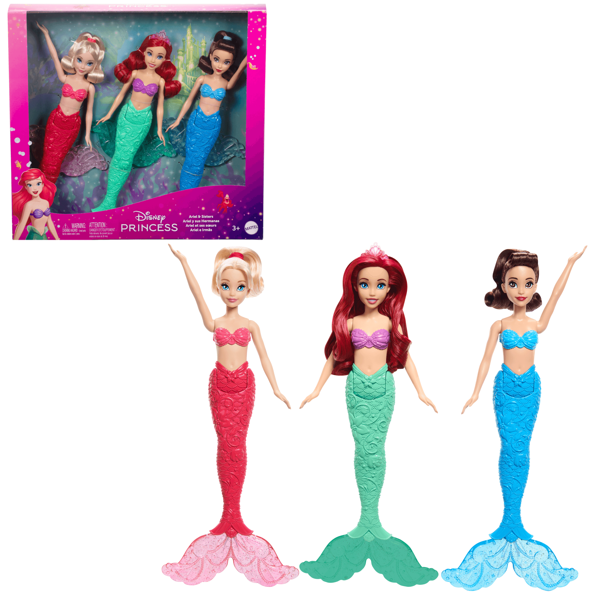 Disney Coffret Disney Princesses Ariel et ses Surs