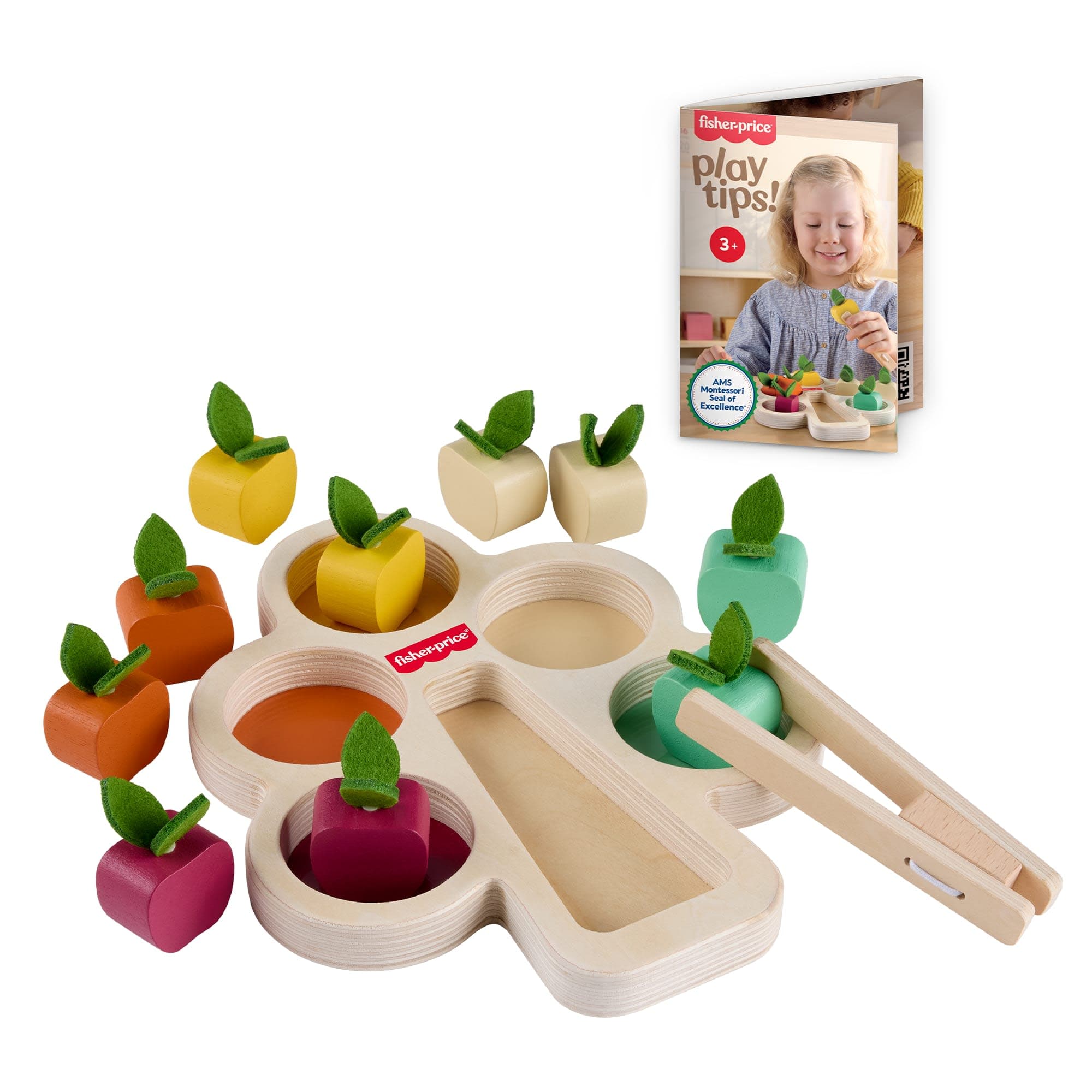 Fisher-Price®Arbre de Tri en Bois de Montessori