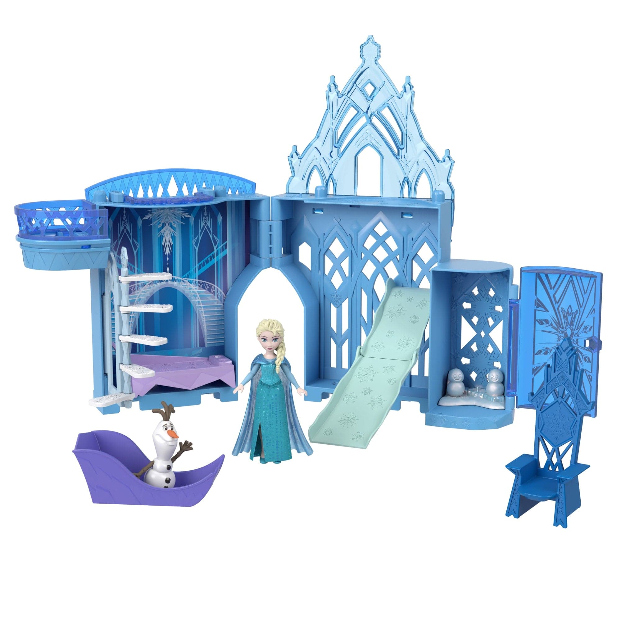 Disney Frozen Casa de Muñecas Castillo de Elsa Apilable