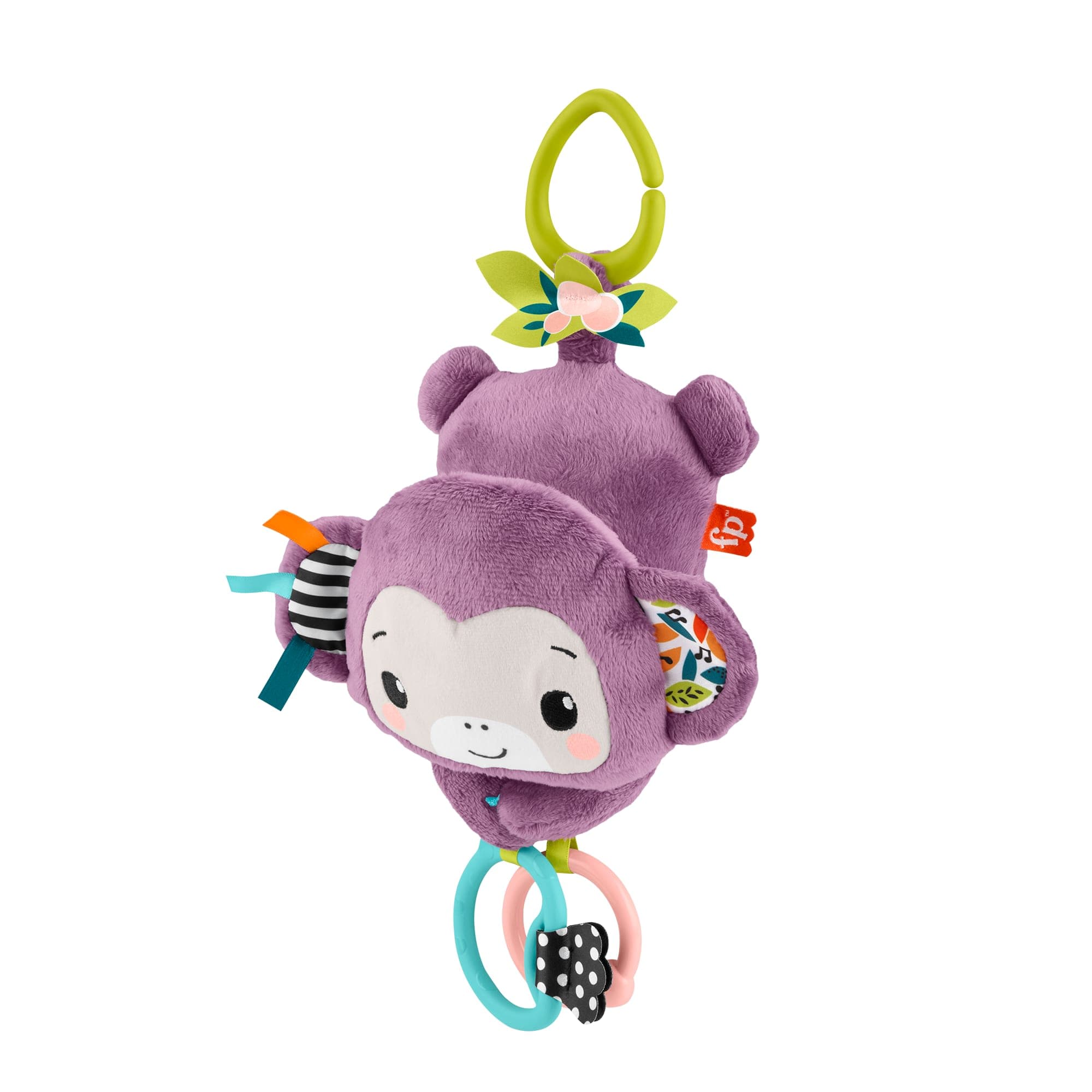 Fisher-Price Singe Violet Chanteur, Jouet Pour Poussettes