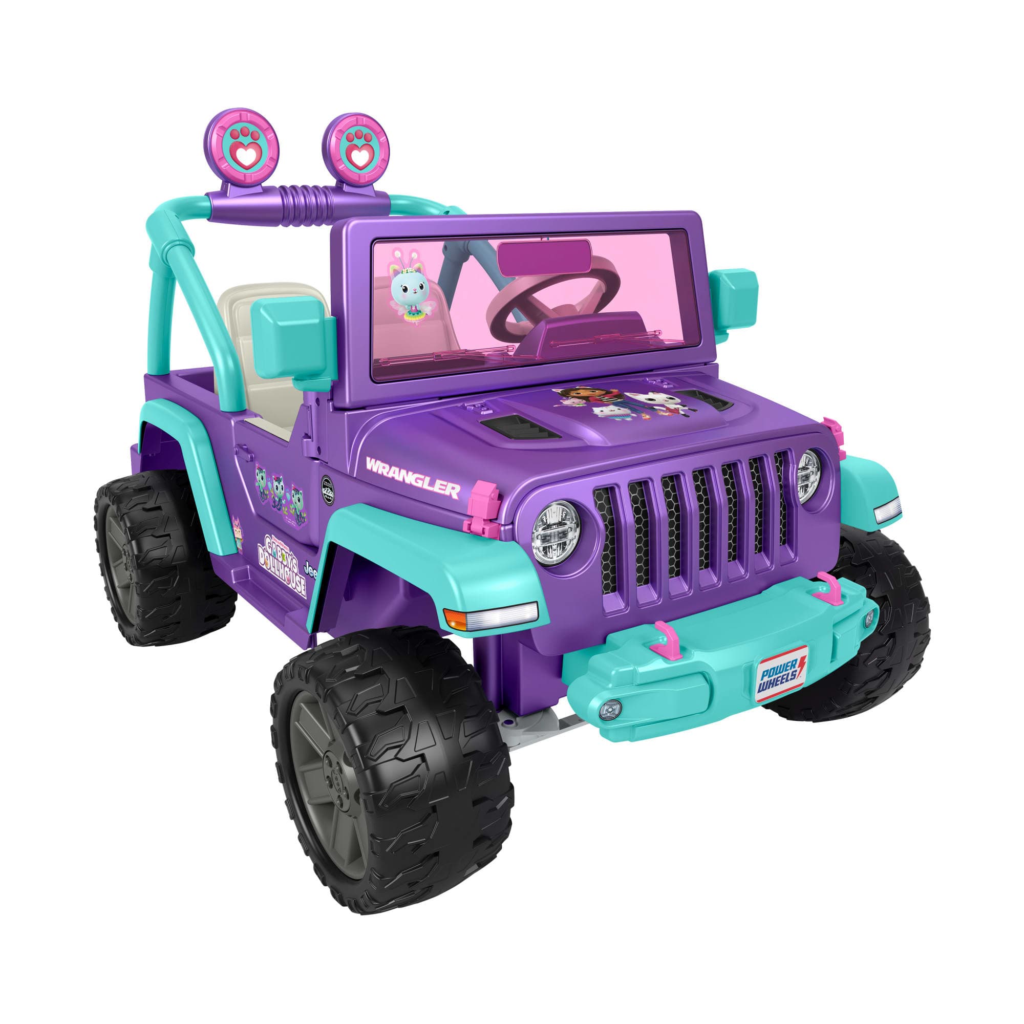 Power Wheels Jeep Wrangler La Maison de Poupée de Gabby, Sons