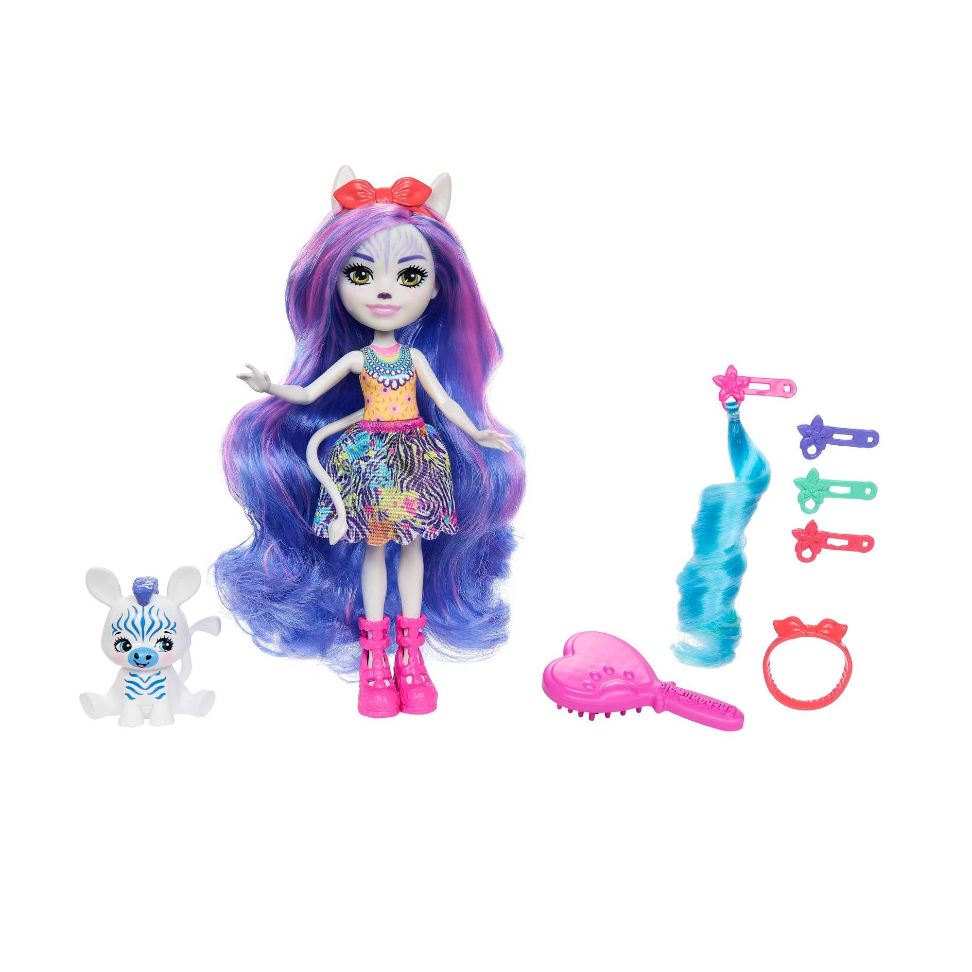 enchantimals-Poupée Chevelure Gala enchanté Avec Figurine Animale