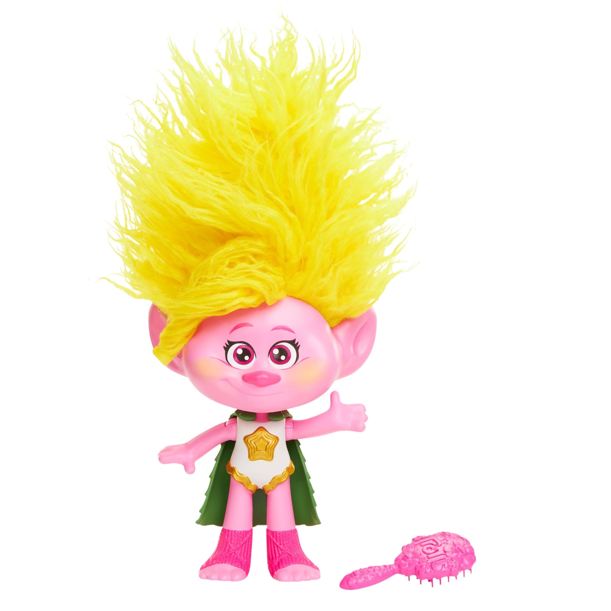 Dreamworks Trolls Band Together Rainbow Hairtunes Viva Doll With Light & Sound, Toys inspired By The Movie