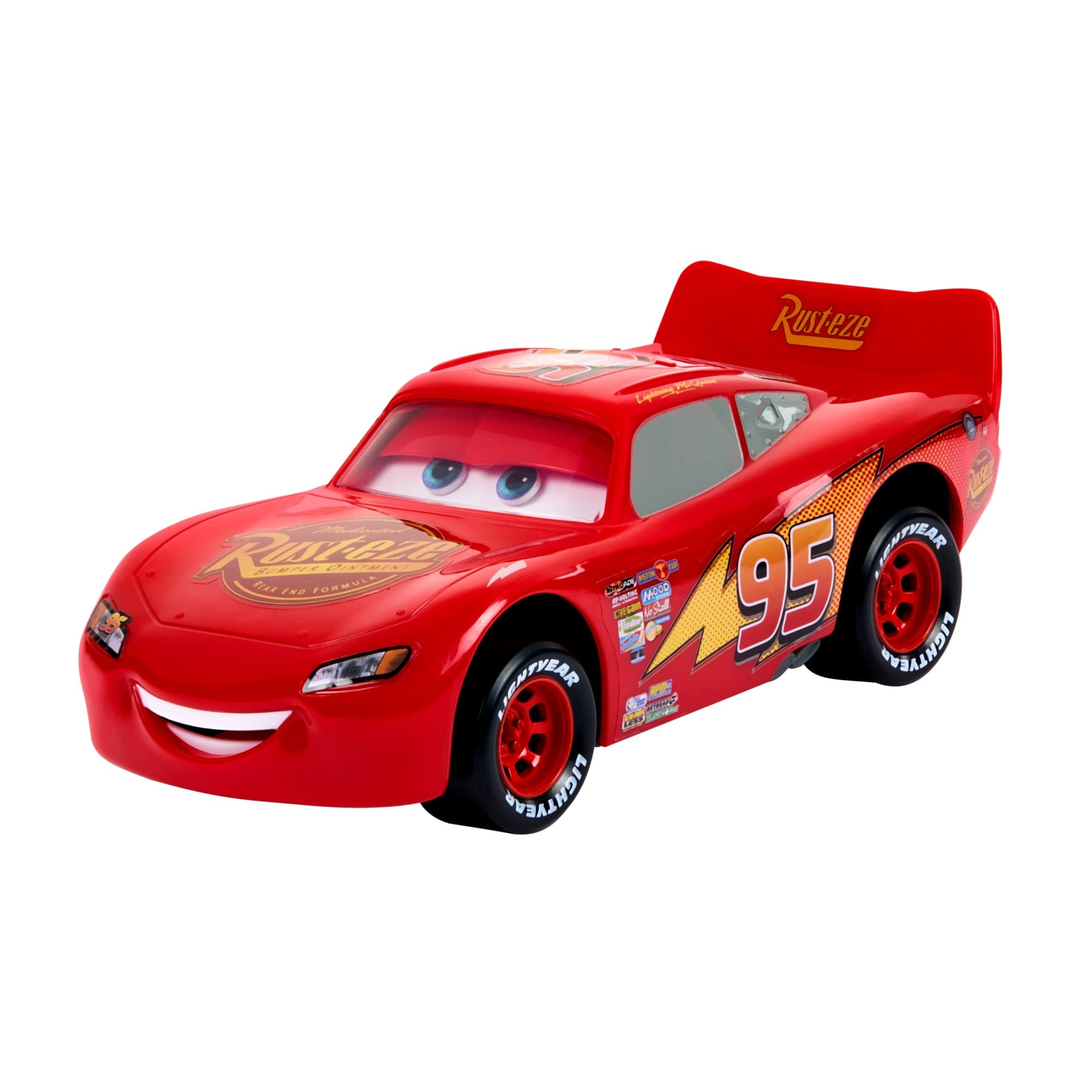 Voiture Disney · Pixar Cars Flash Mcqueen en Mouvement Avec Les Yeux et La Bouche Qui Bougent