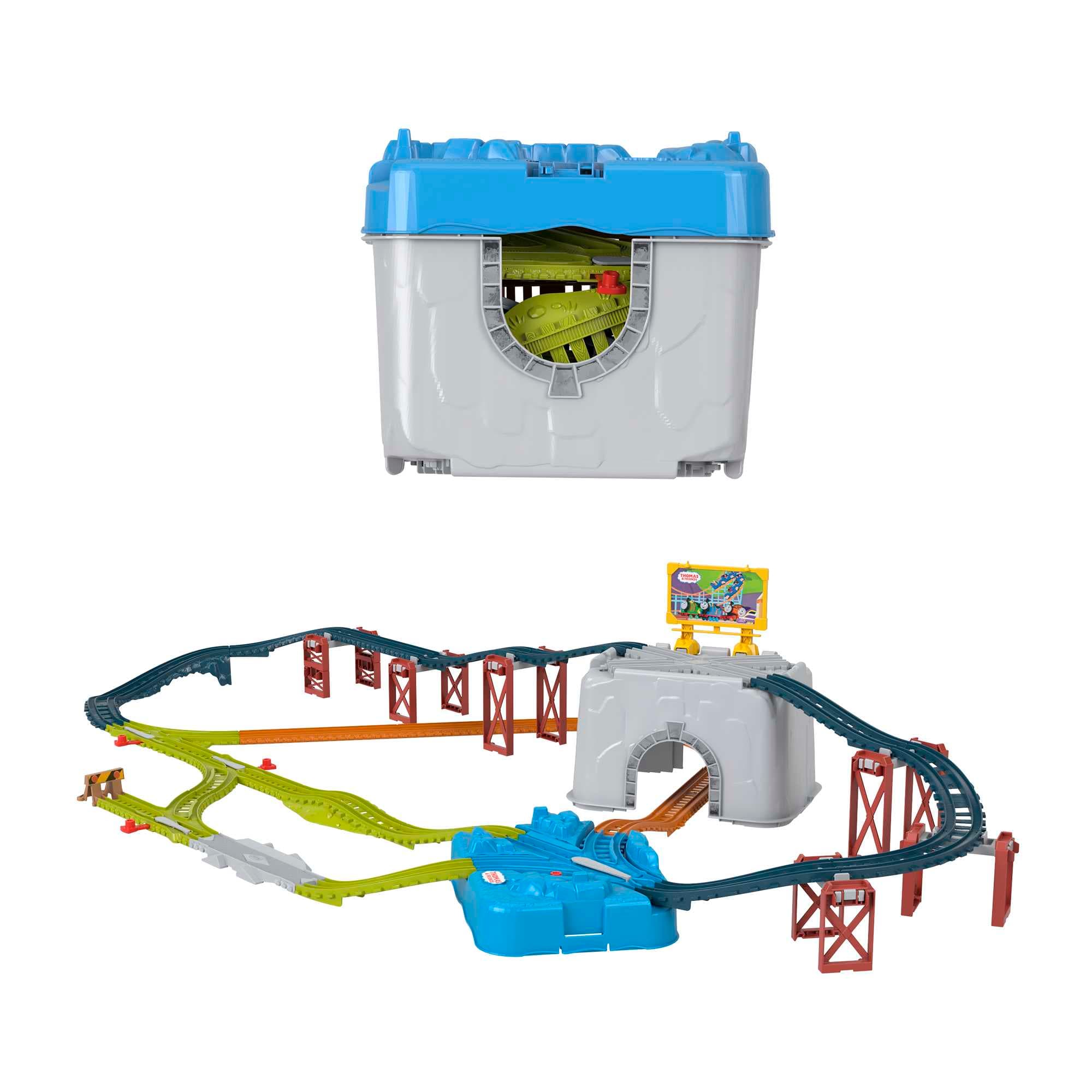 Fisher-Price-Seau Piste à Assembler et Connecter Thomas et ses Amis