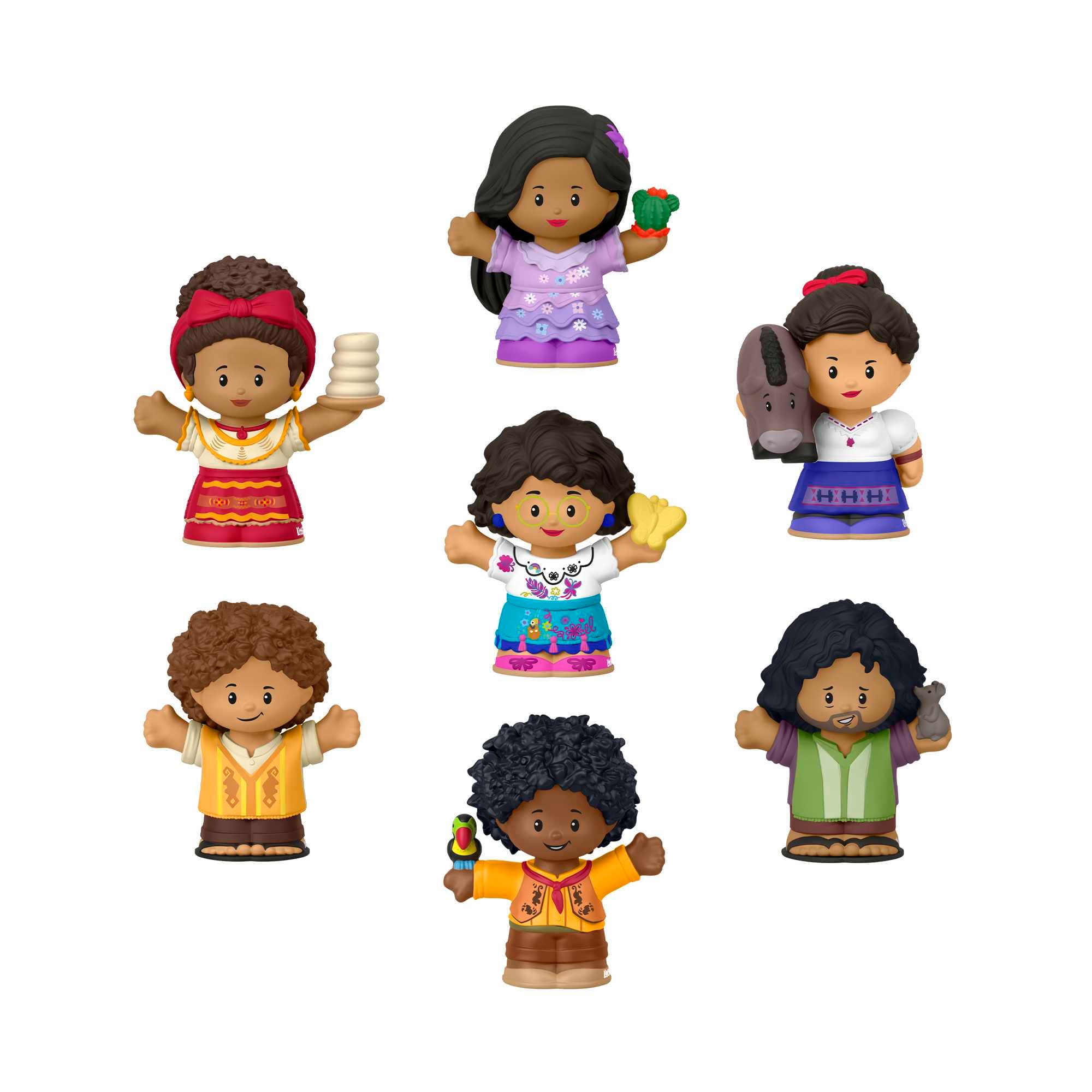 Disney Encanto Toy Set Of 7 Little People Figures For Toddlers And Preschool Kids