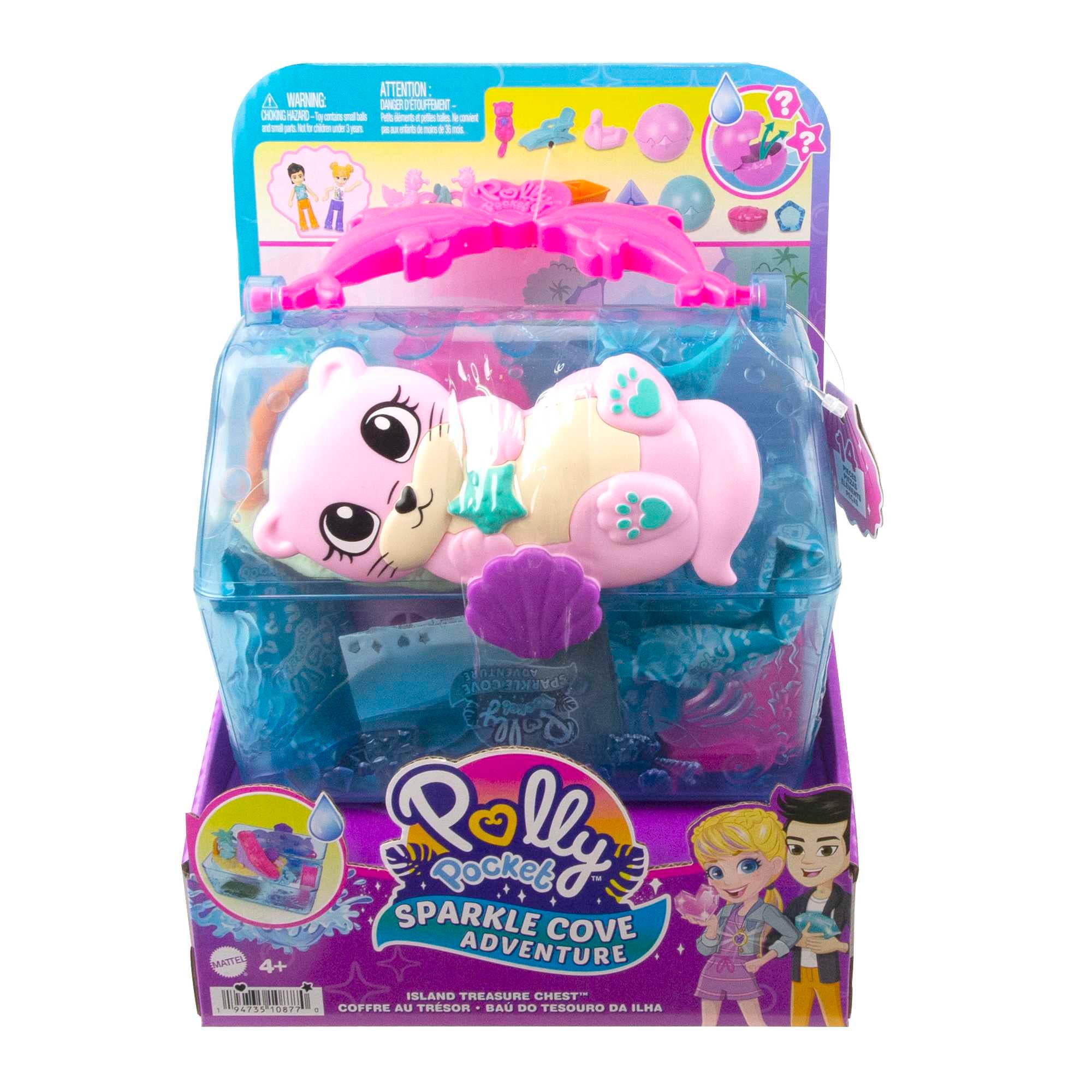 Polly Pocket Sparkle Cove Adventure Coffret Coffre Au Trésor