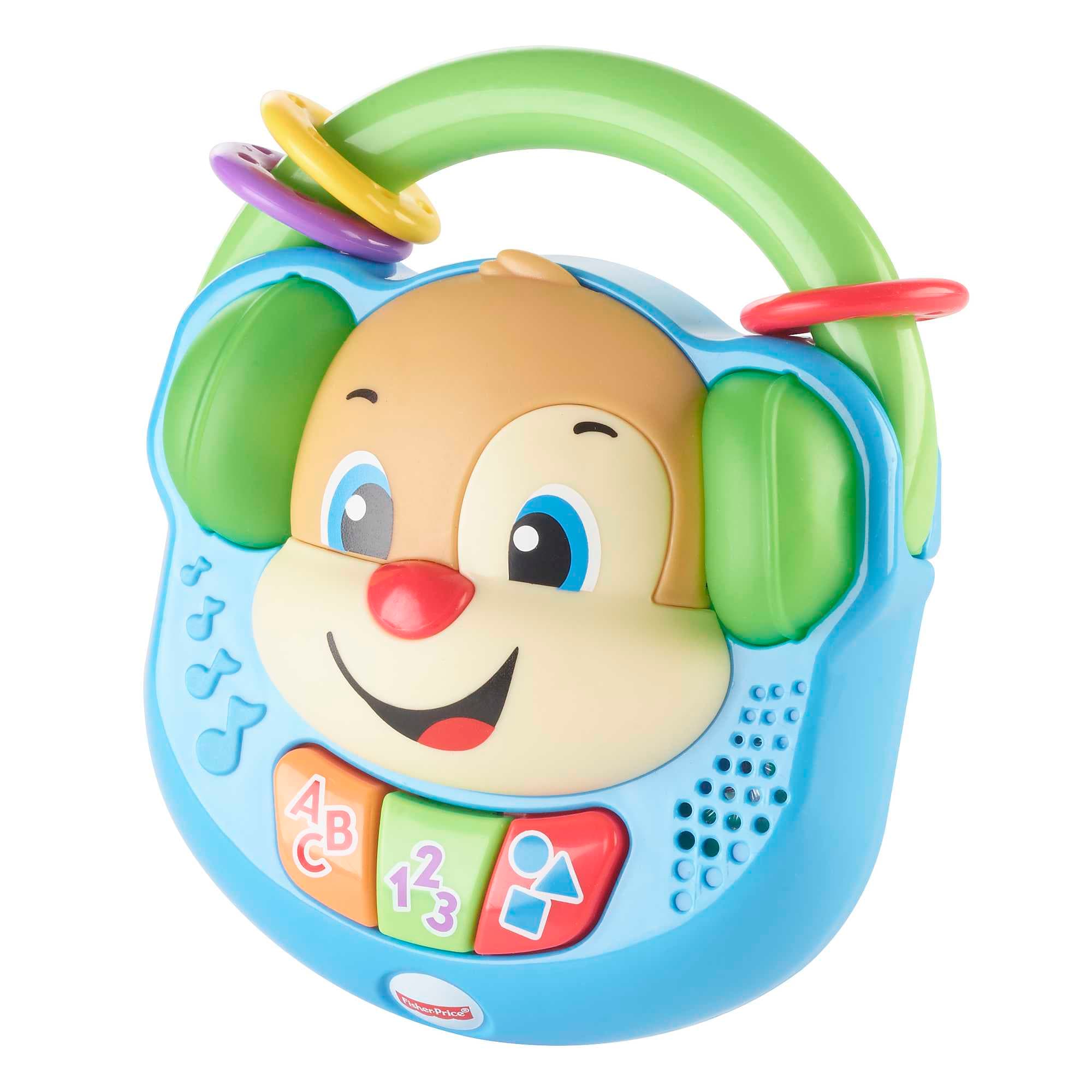 Fisher-Price Ríe y Aprende Juguete para Bebés Reproductor Canta y Aprende
