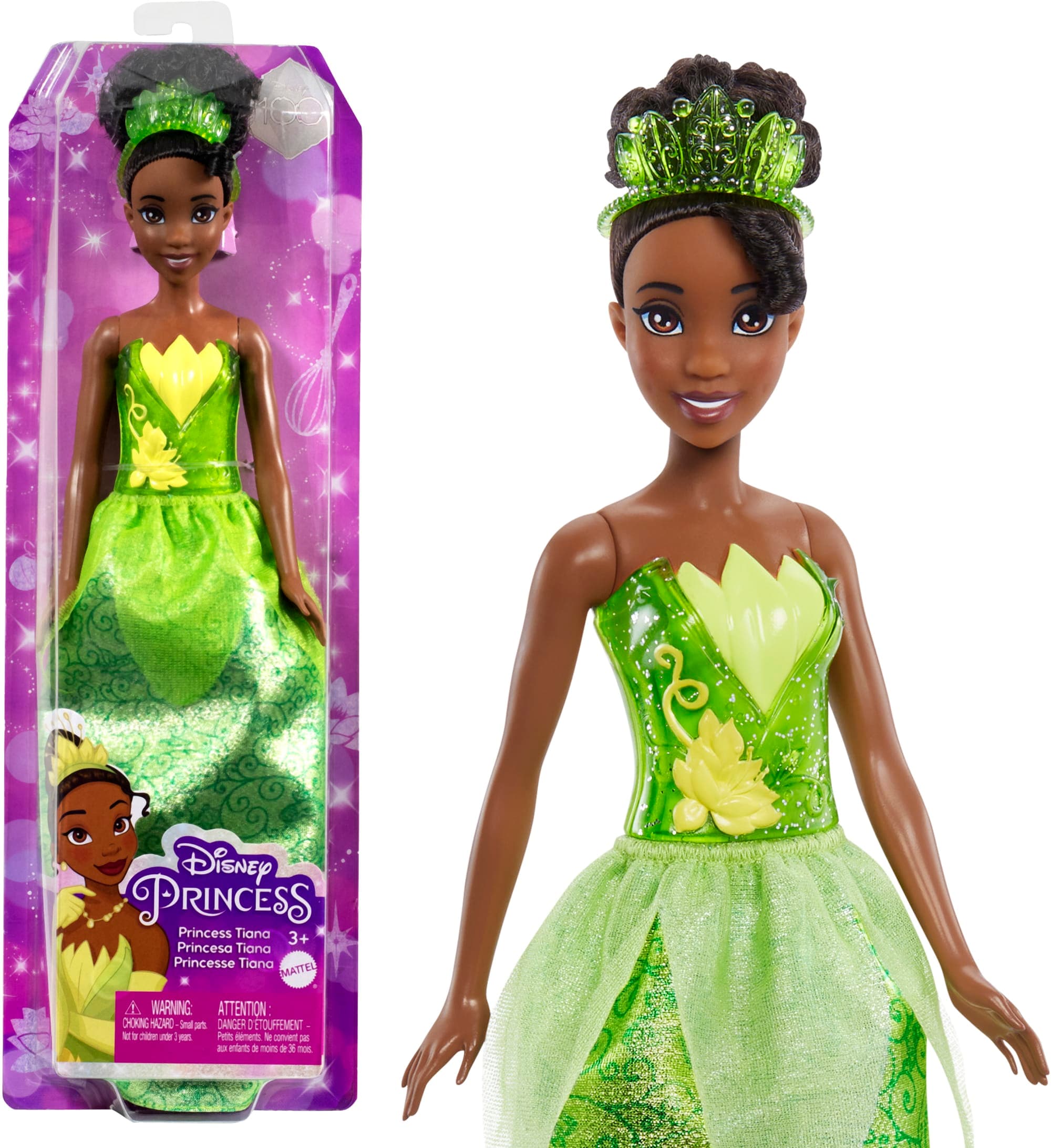 Disney Princess Toys, Tiana Fashion Doll And Accessories
