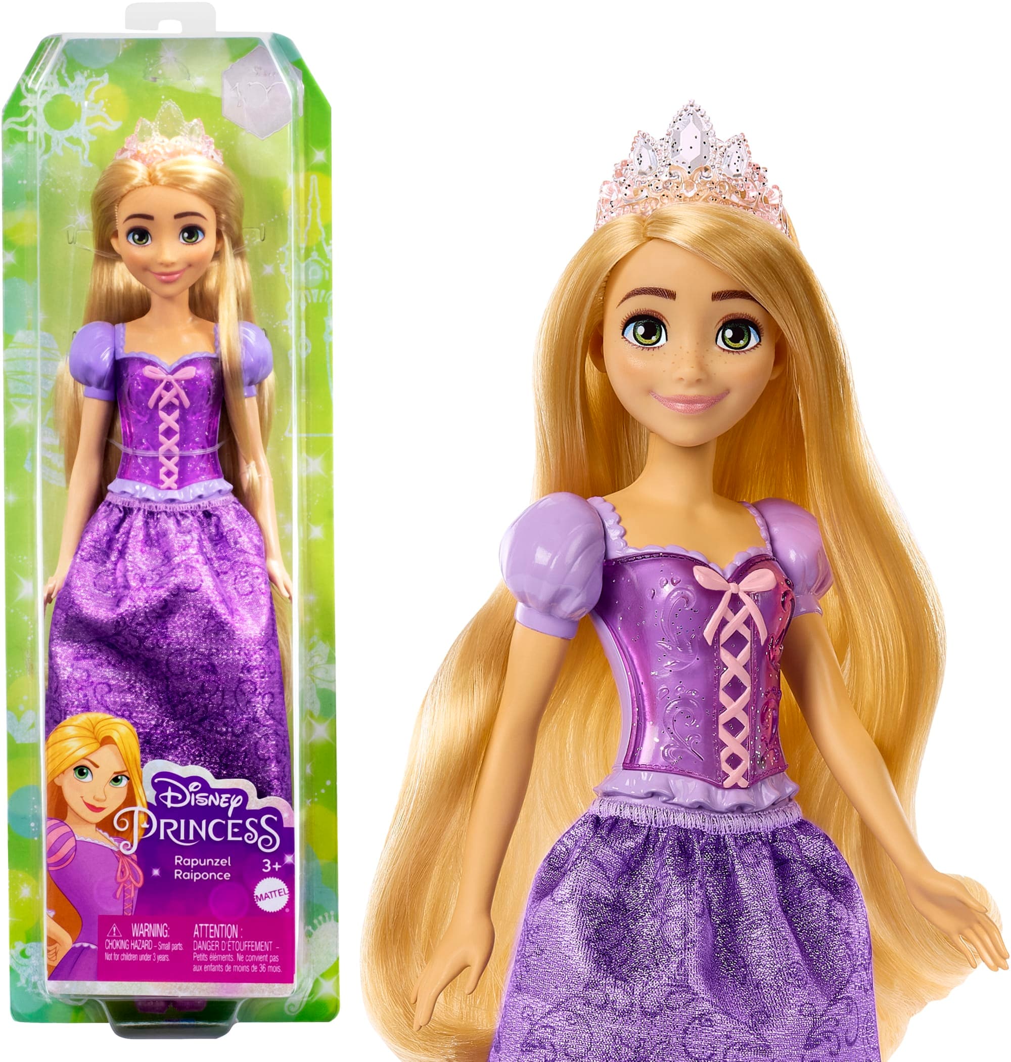 Disney Princess Toys, Rapunzel Fashion Doll And Accessories
