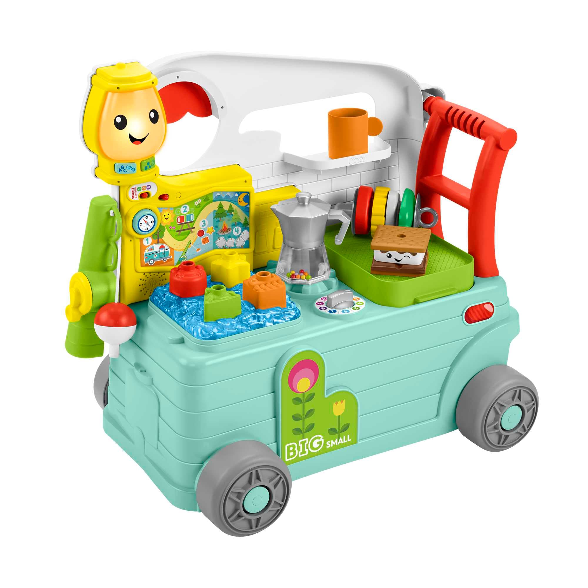 Fisher-Price Laugh & Learn 3-in-1 On-The-Go Camper - English & French Version