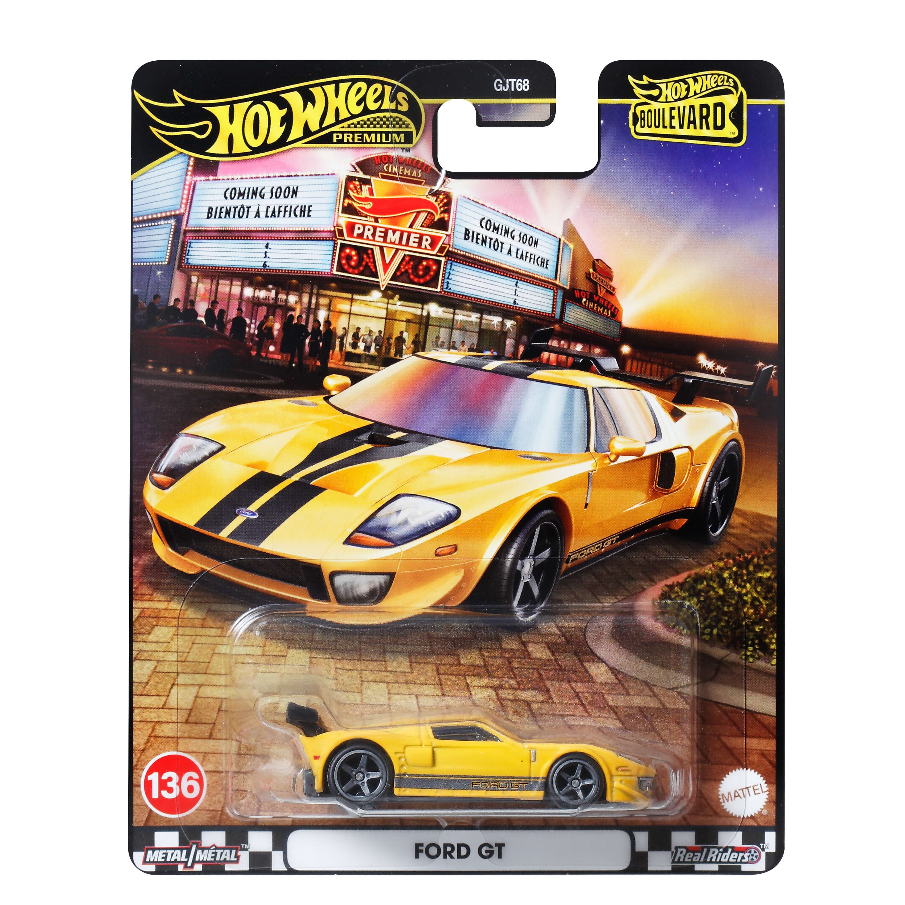 Hot Wheels Collector Vehículo de Colección Auto Boulevard Ford GT LM