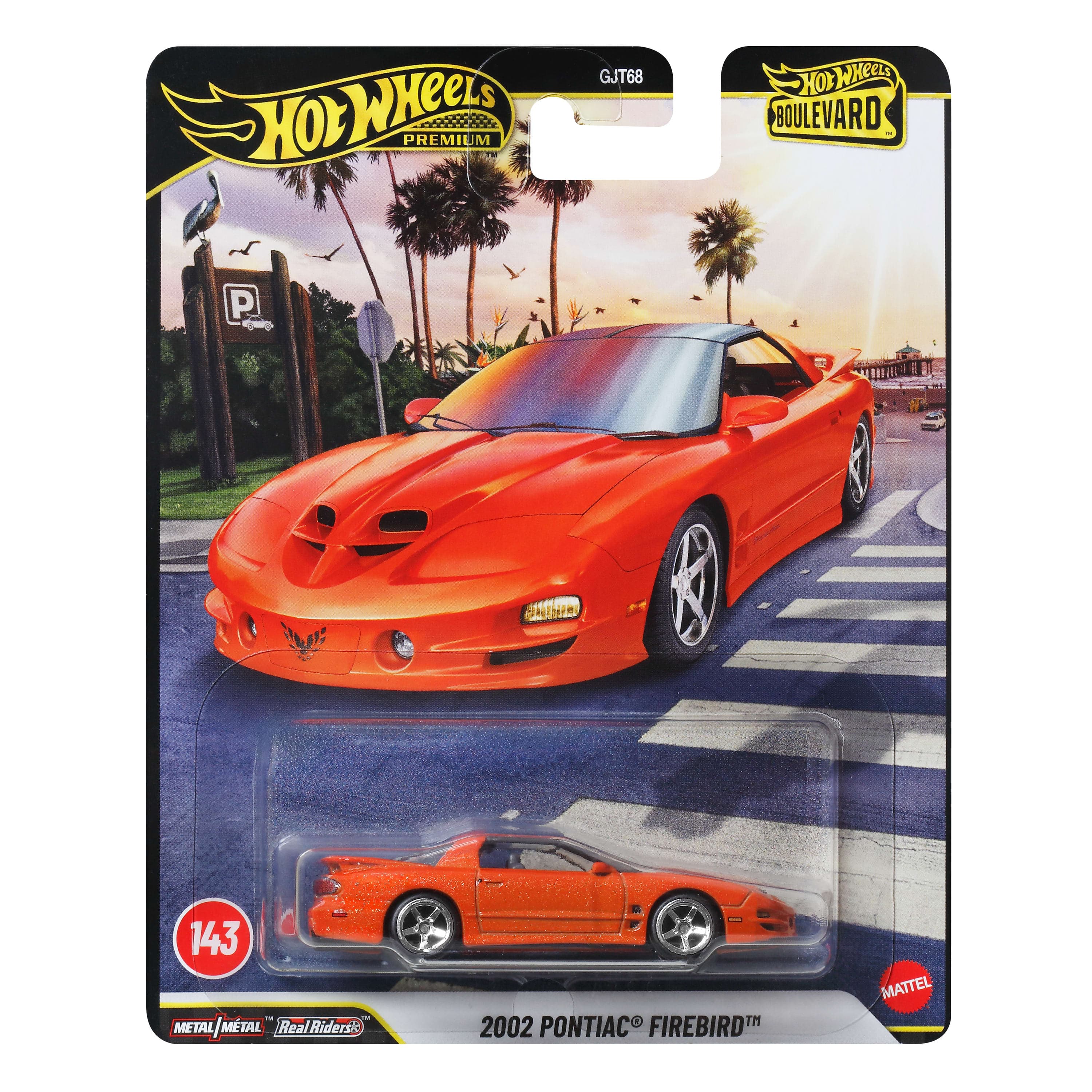Hot Wheels Collector Vehículo de Colección Auto Boulevard Pontiac Firebird 2002