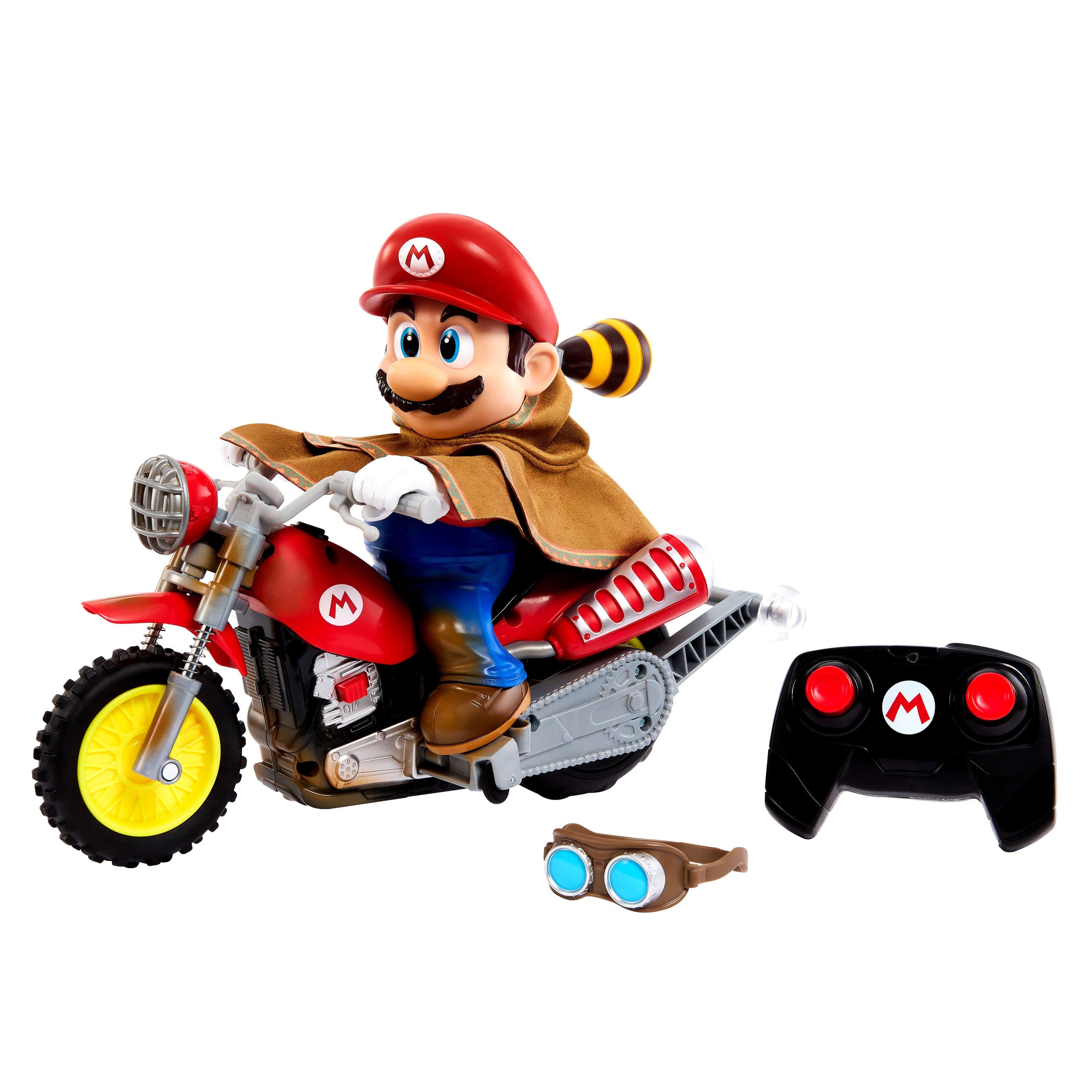 Hot Wheels RC Desert Poncho Mario, Remote-Controlled Battery-Powered Vehicle & Accessories