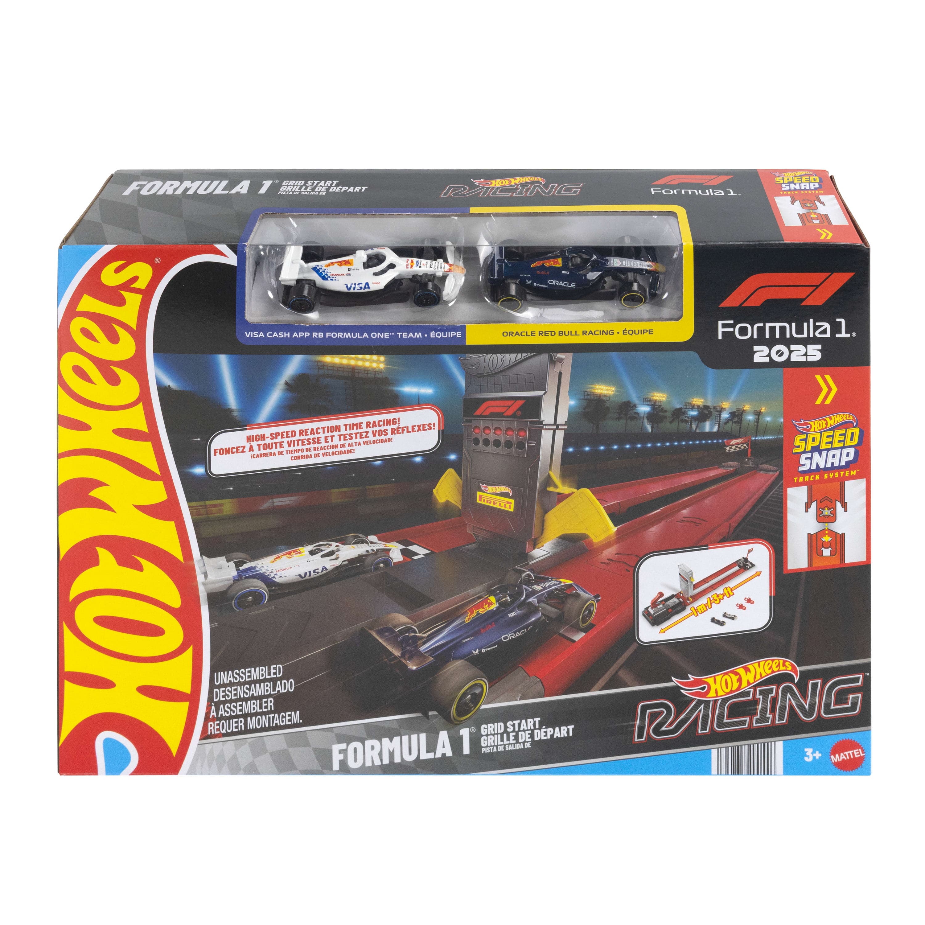 Hot Wheels Racing Pista de Juguete Pista de Carrerar Desafio de Salida