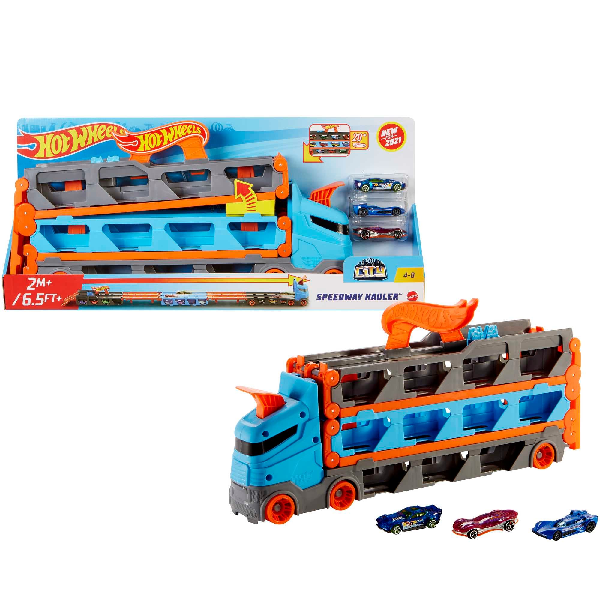 Hot Wheels City Pista de Brinquedo Trailer Speedway
