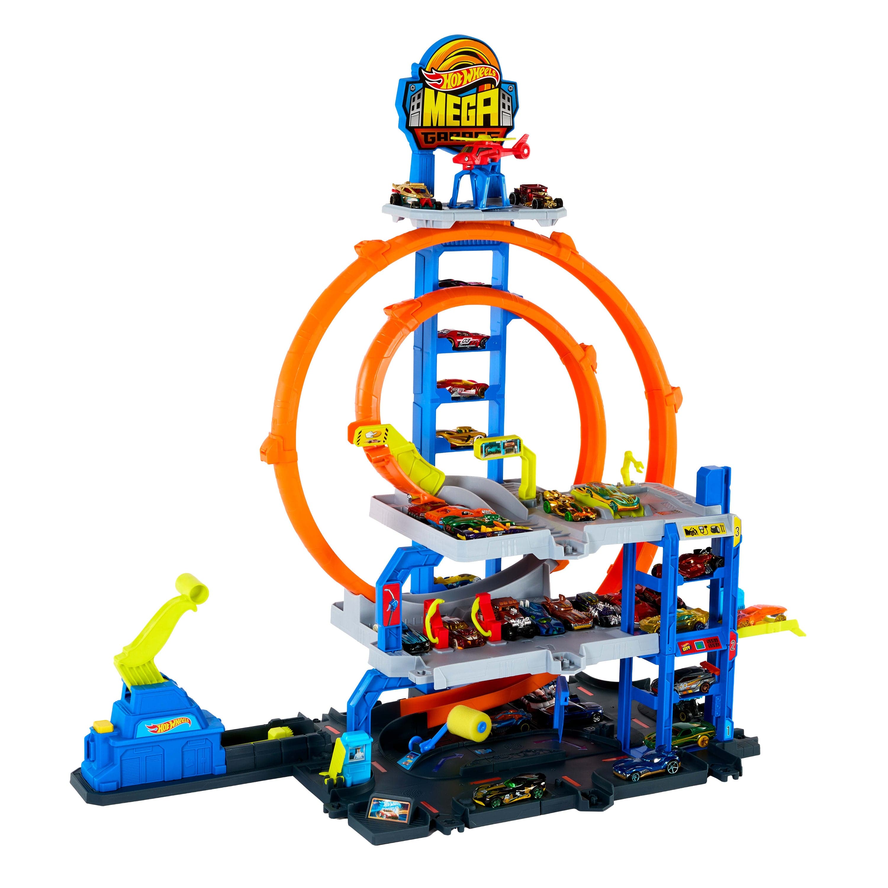 Hot Wheels City Pista de Brinquedo Mega Garagem