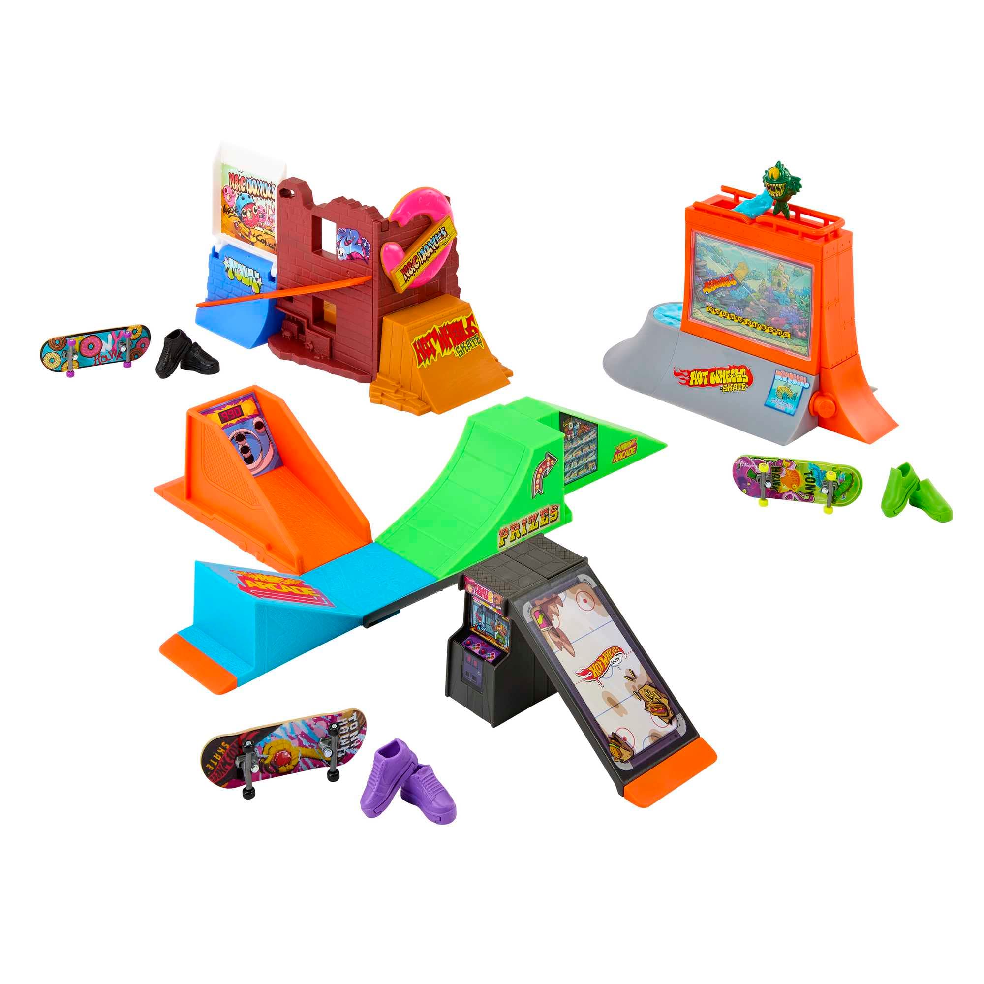 Hot Wheels Skate Pista de Juguete Sets Sorpresa