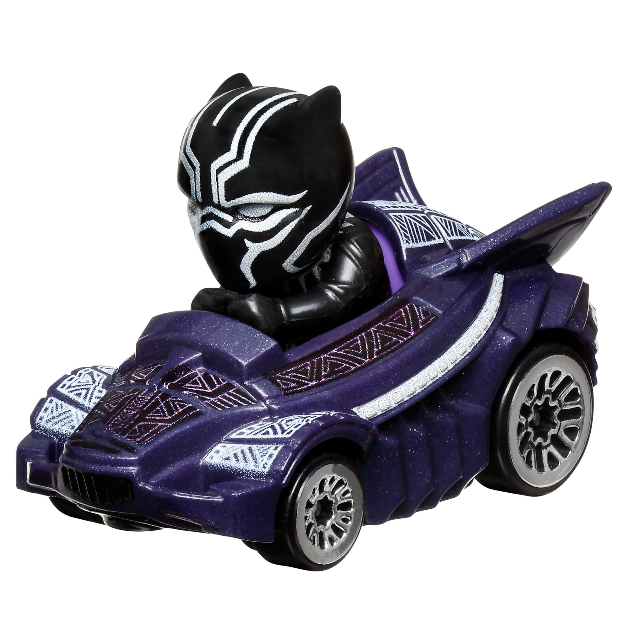 Hot Wheels RacerVerse Vehículo de Juguete Black Panther en Jet