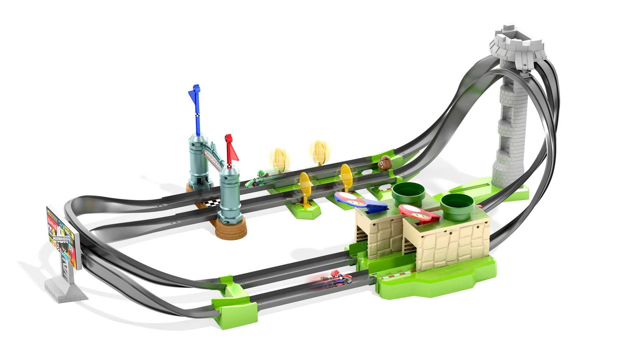 Hot Wheels Circuit Mario Kart Simple