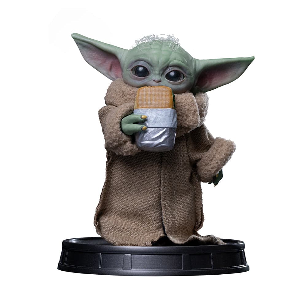 Statue Grogu Food Cart Snack - Mandalorian and Grogu Movie - Grogu Collection - Iron Studios
