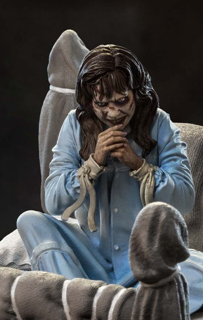 Possessed Regan Mcneil - The Exorcist - Art Scale 1/10 - Iron Studios