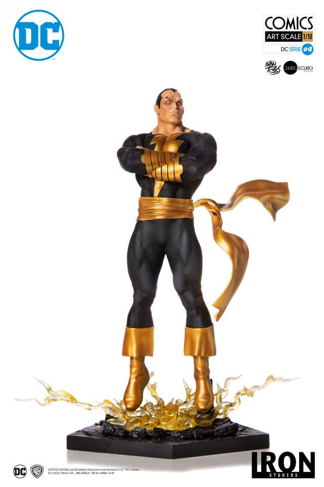Black Adam by Ivan Reis - DC Comics - BDS Art Scale 1/10 - Iron Studios