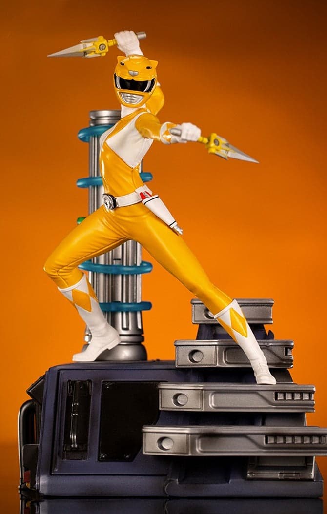 Yellow Ranger - Mighty Morphin Power Rangers - BDS Art Scale 1/10 - Iron Studios