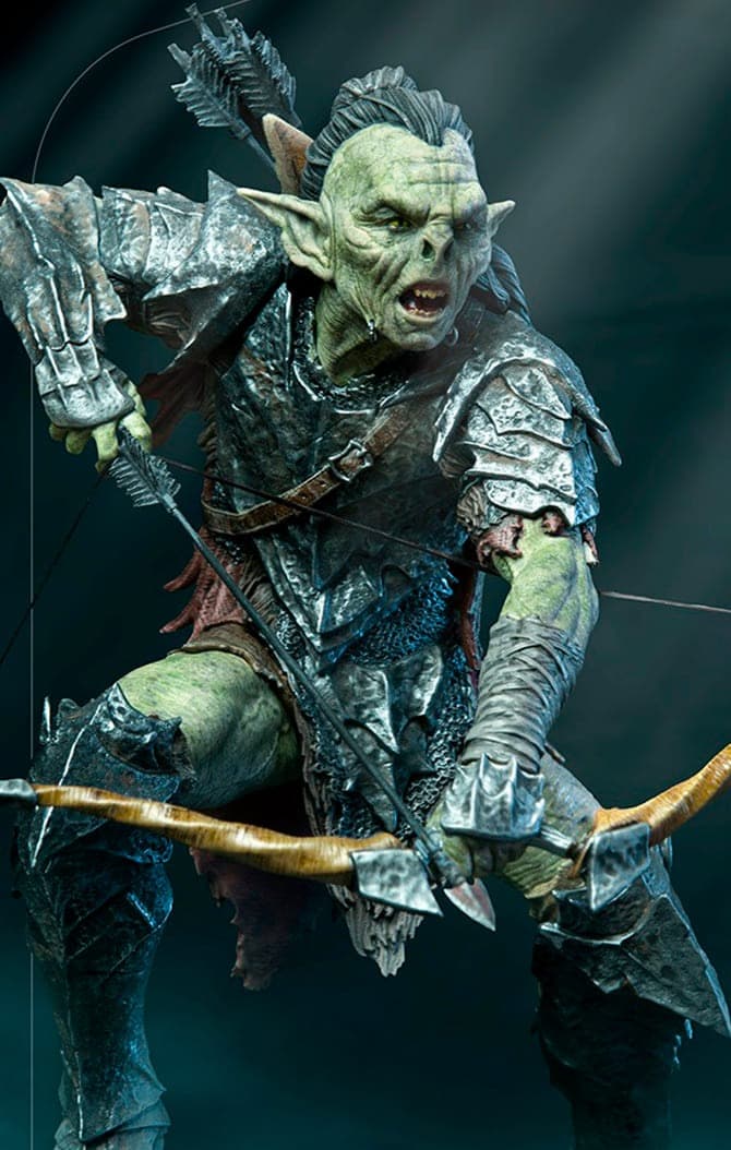Archer Orc The Lord of the Rings Art Scale 1/10 Iron Studios
