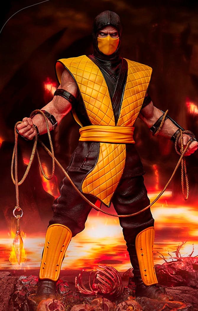 Scorpion - Mortal Kombat - Art Scale 1/10 - Iron Studios