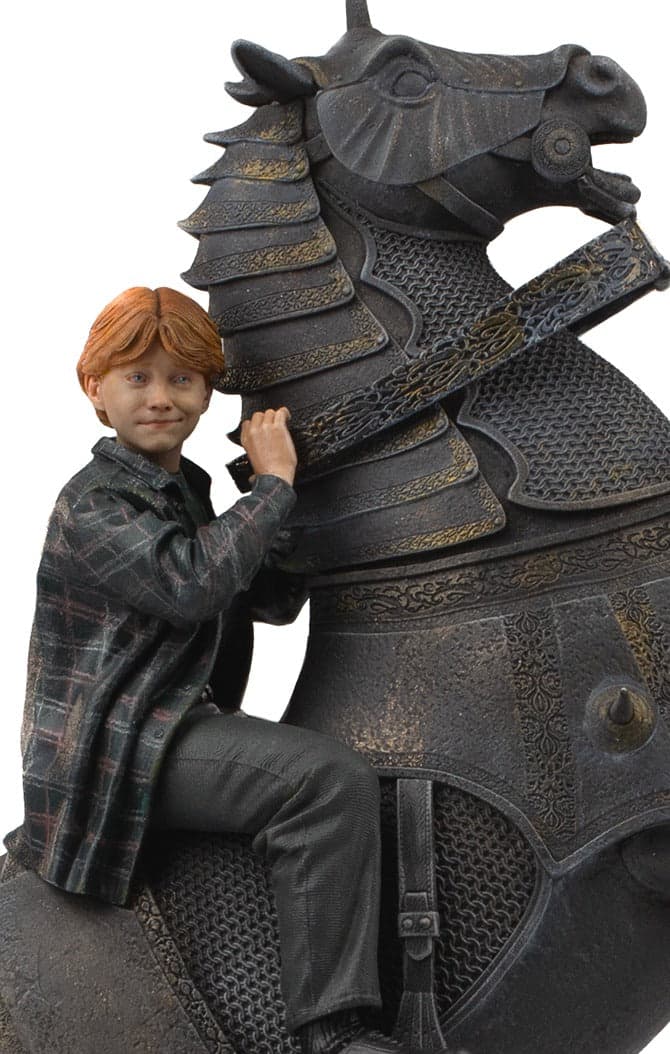 Ron Weasley at the Wizard Chess  Harry Potter  Art Scale 1/10 Iron Studios