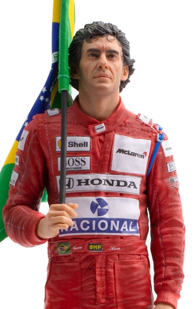 Ayrton Senna Deluxe - GP Brazil 1991 - Art Scale 1/10 - Iron Studios