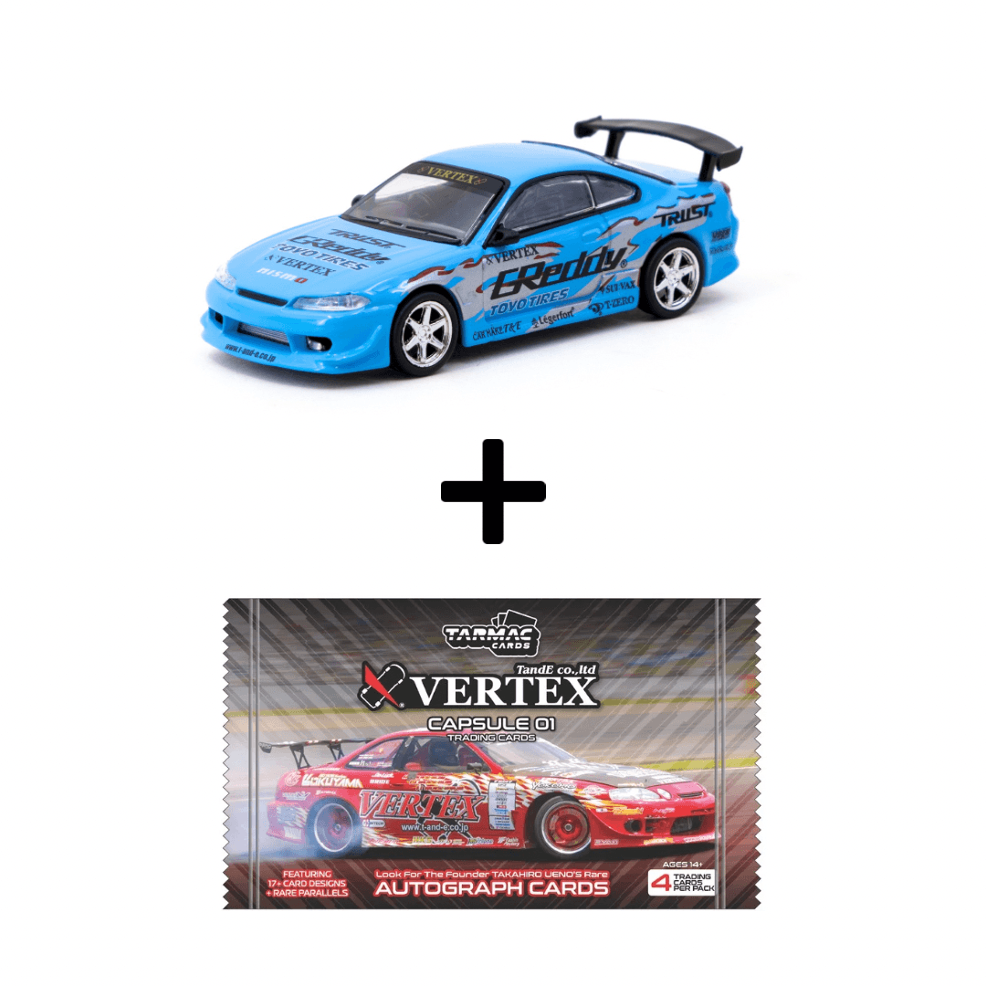 Vertex Discount Bundle - 1/64 Silvia S15 GReddy & Capsule 01 (Pack)