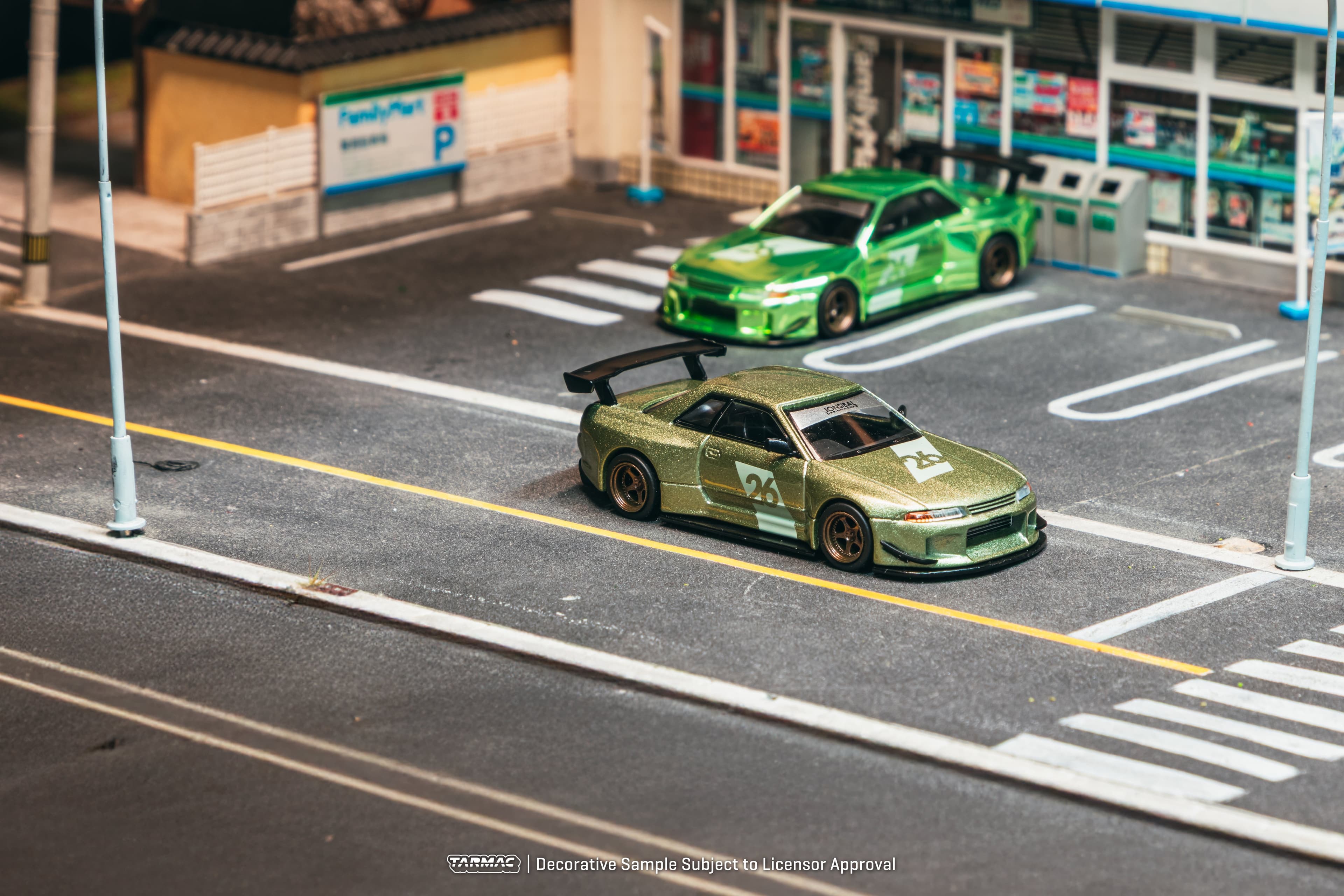 1/64 Nissan Skyline (R32) Widebody Millennium Jade - Designed by Jon Sibal - Tokyo Auto Salon 2026 Special Edition - Tarmac Works GLOBAL64