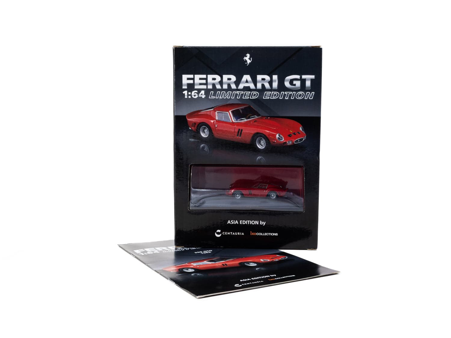 CENTAURIA x IXO COLLECTIONS FERRARI GT 1:64 Magazine ASIA EDITION - FERRARI 250 GTO 1962 (English Version)
