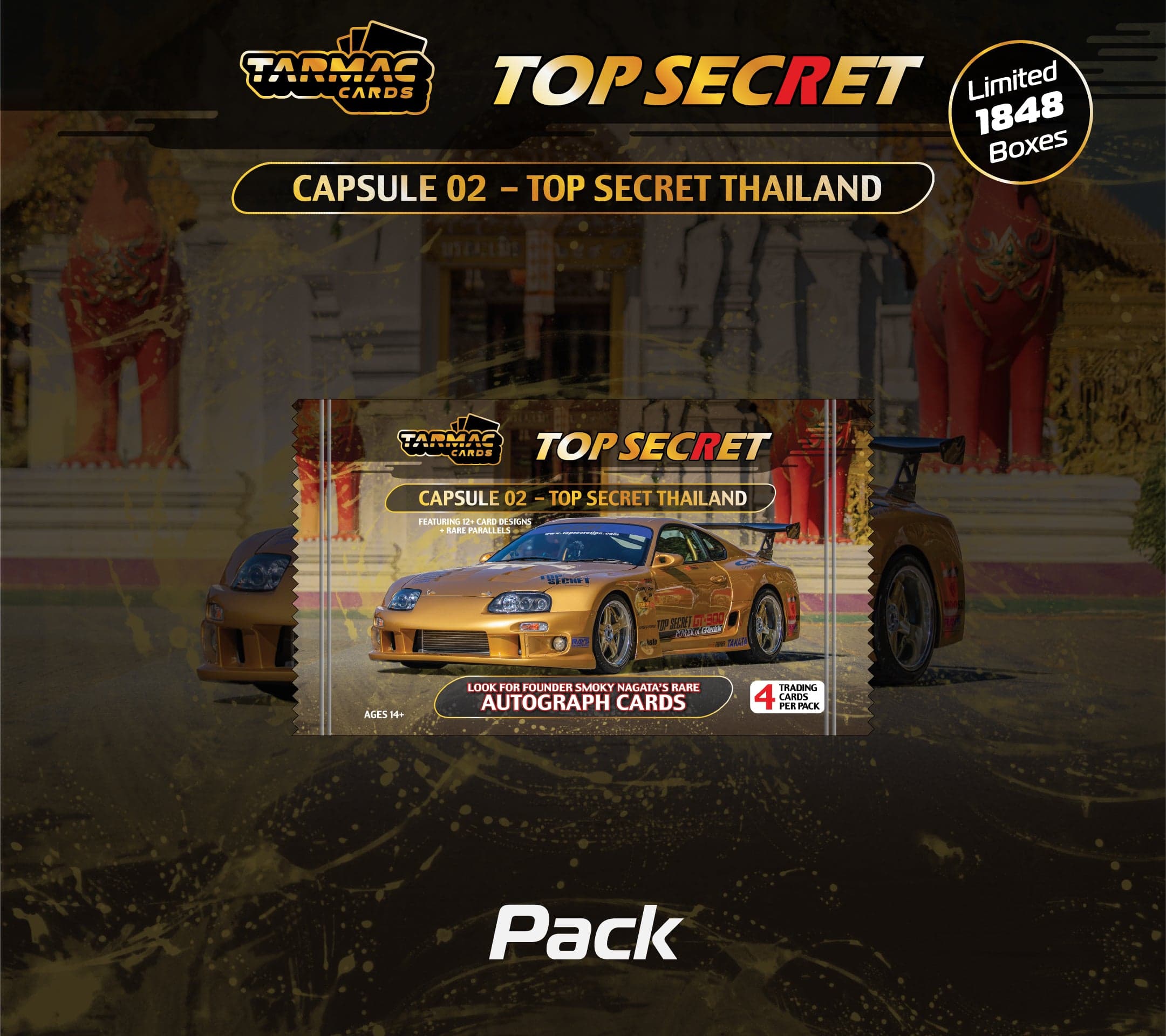 Top Secret Capsule 02 - Top Secret Thailand (Pack) - Tarmac Cards
