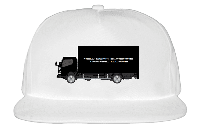 Box Truck White Hat - Tarmac Works x New York Sunshine