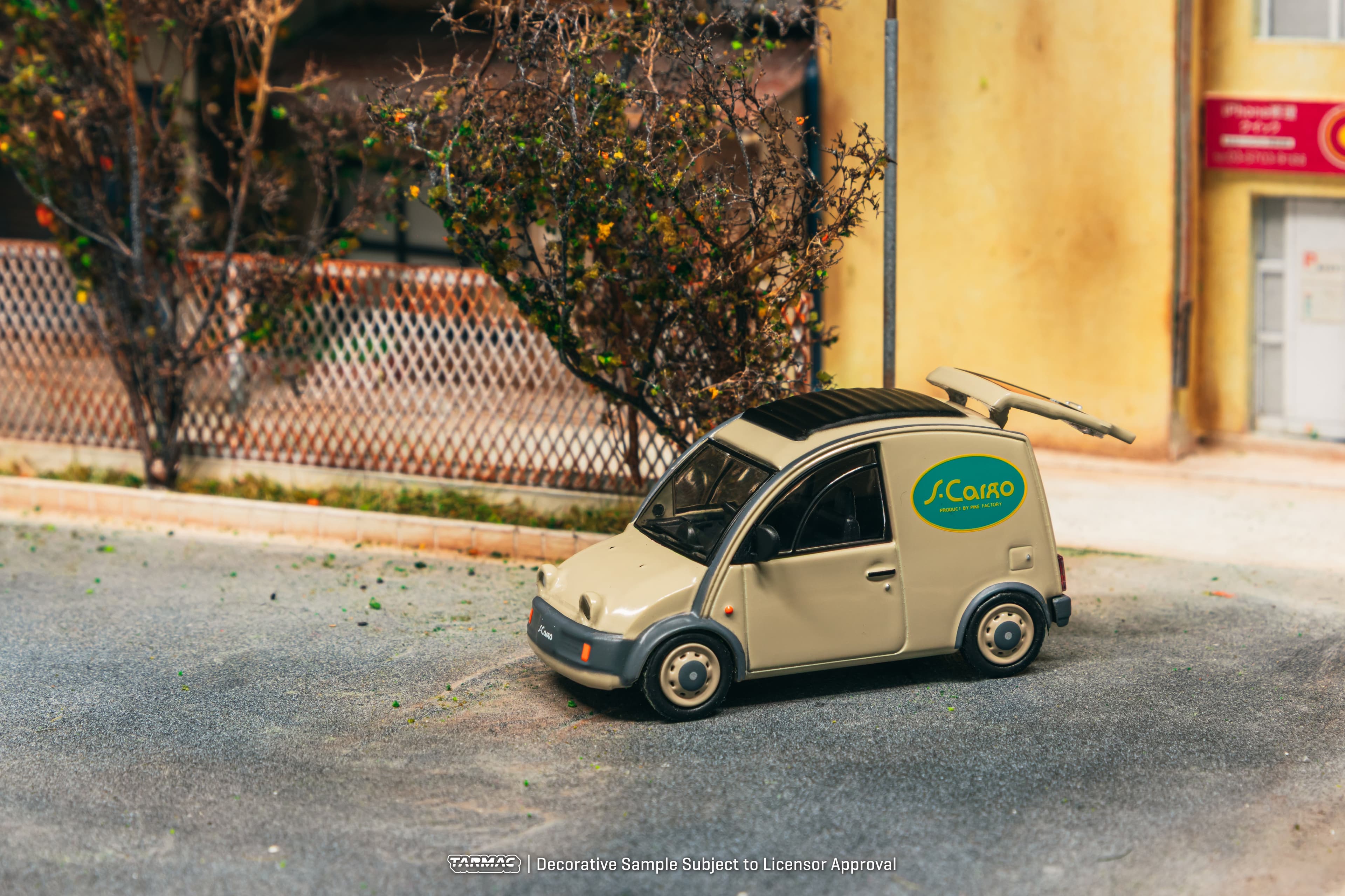 1/64 Nissan S-Cargo Presentation with Tarmac Cards Combo Set - Tarmac Works GLOBAL64