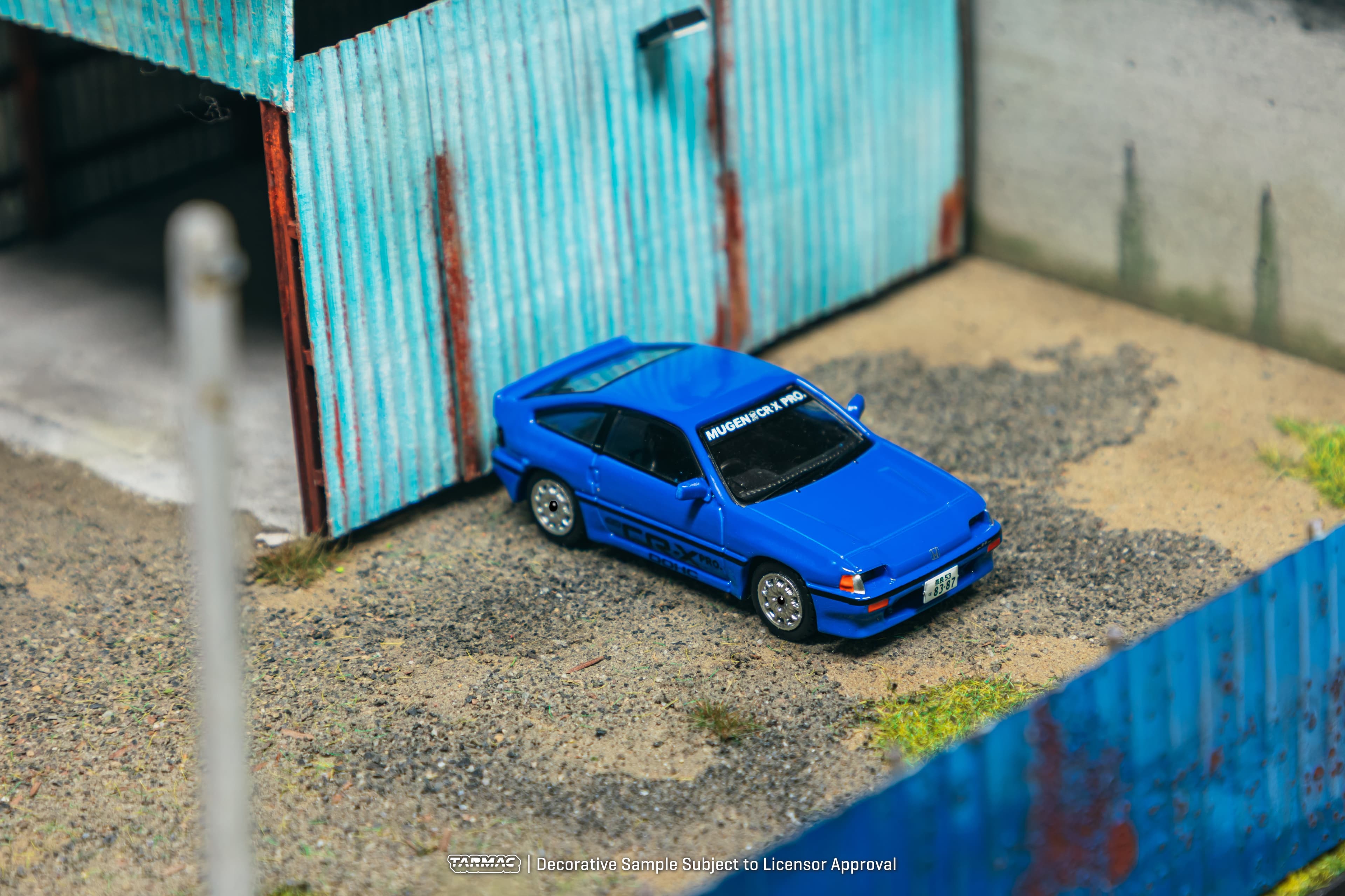 1/64 Honda Ballade Sports MUGEN CR-X PRO Blue - Tarmac Works GLOBAL64