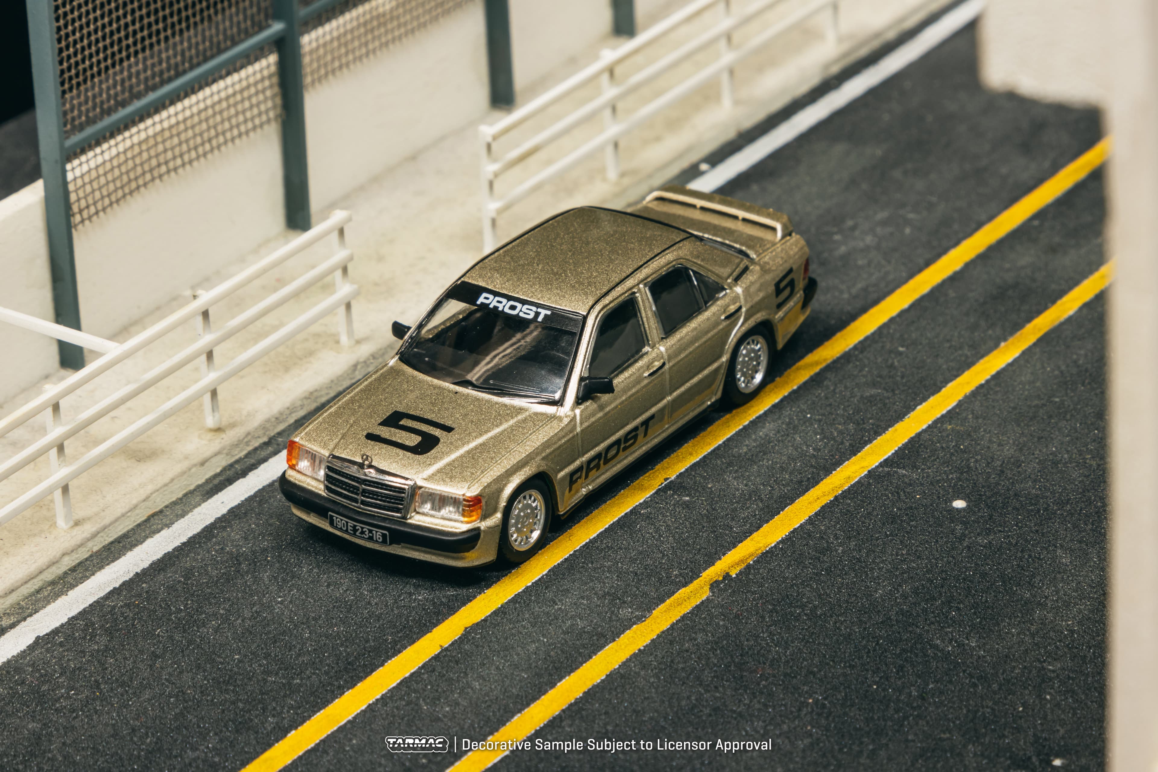1/64 Mercedes-Benz 190 E 2.3-16 Race of Champion 1984 #5 Alain Prost - Tarmac Works GLOBAL64