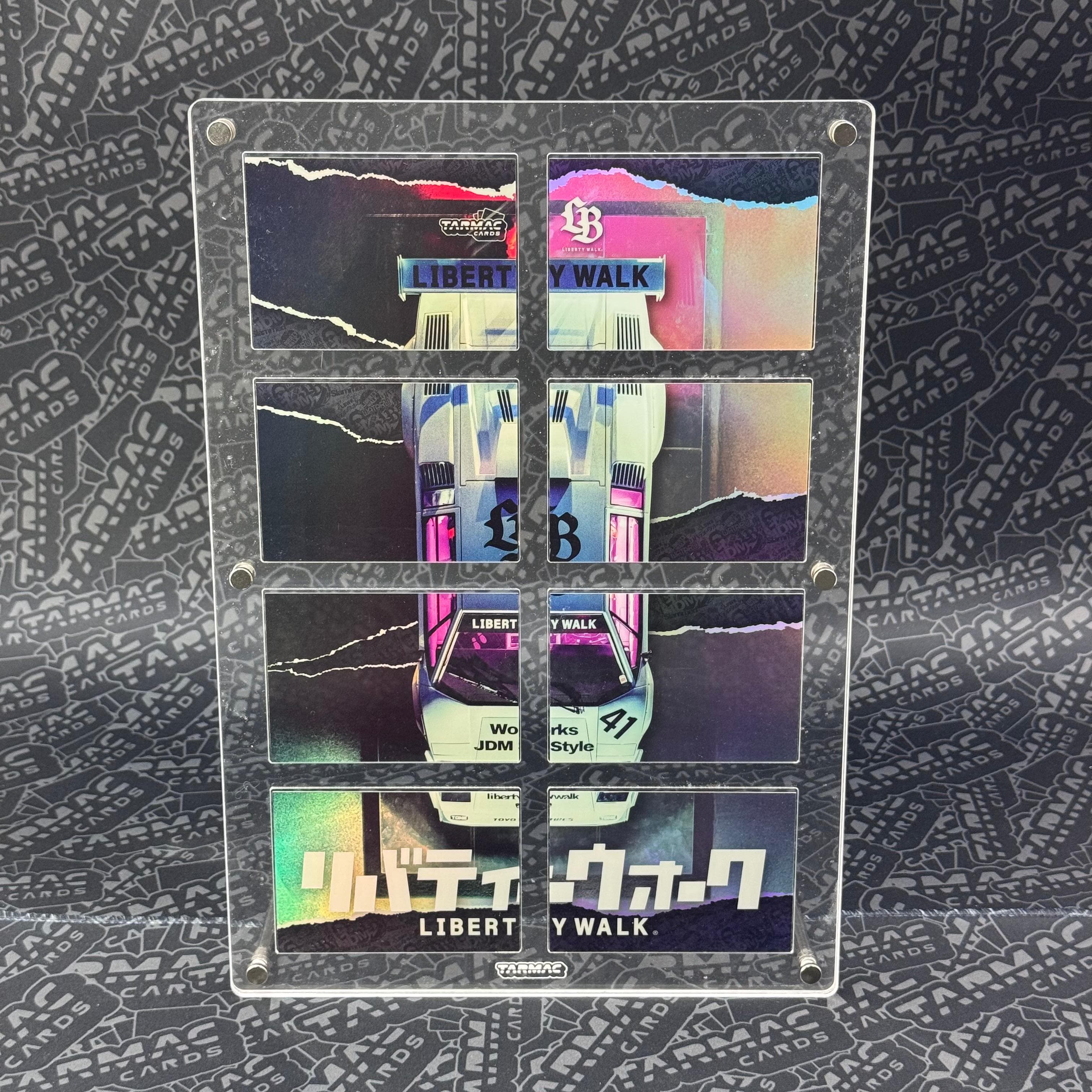 Acrylic Display Stand (8 grid) - Tarmac Cards