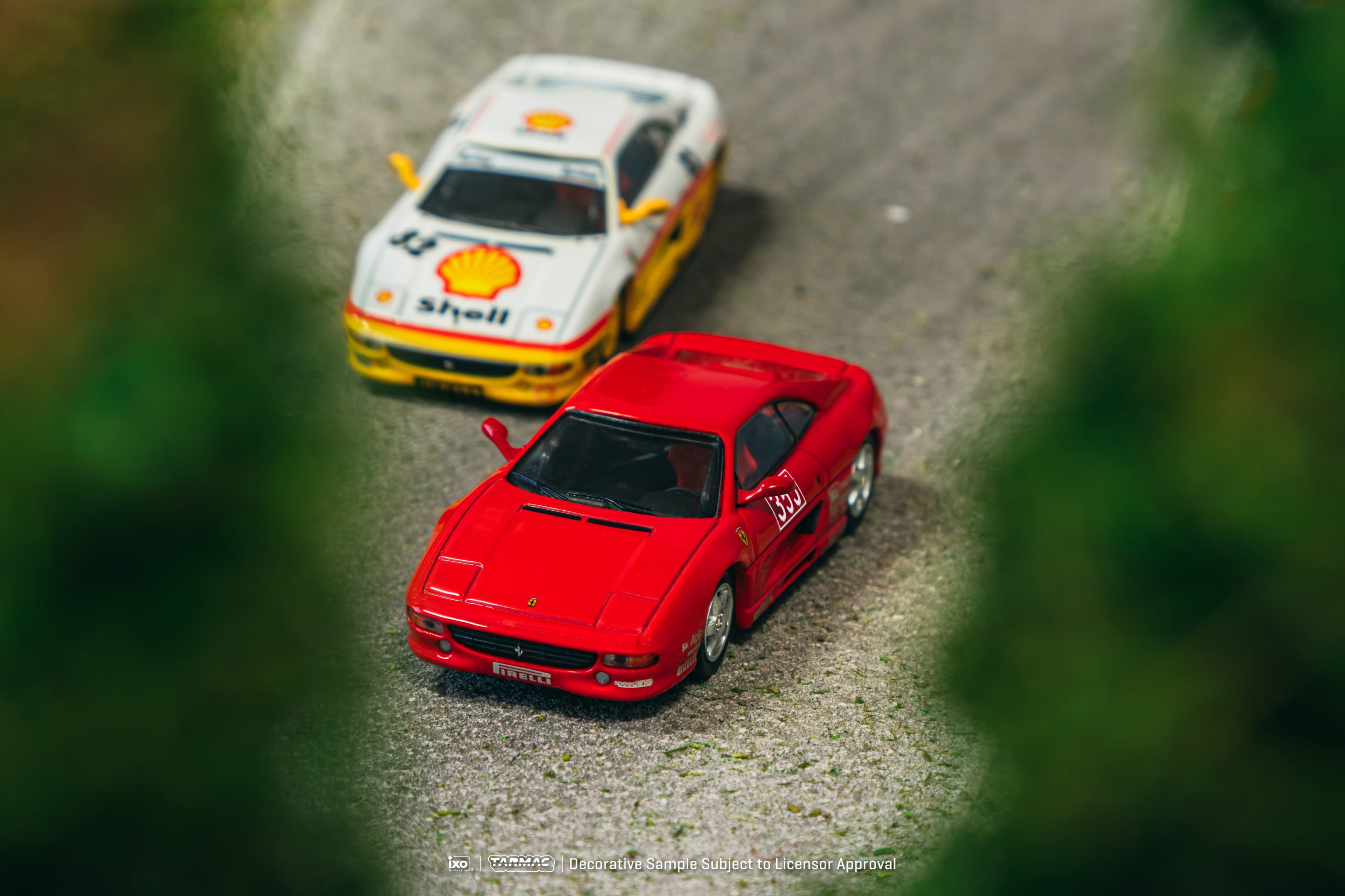 1/64 Ferrari F355 Challenge Presentation - Tarmac Works X iXO Models HOBBY64